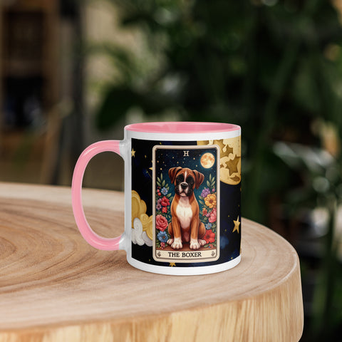 11oz Tarot Card Mug - The Boxer