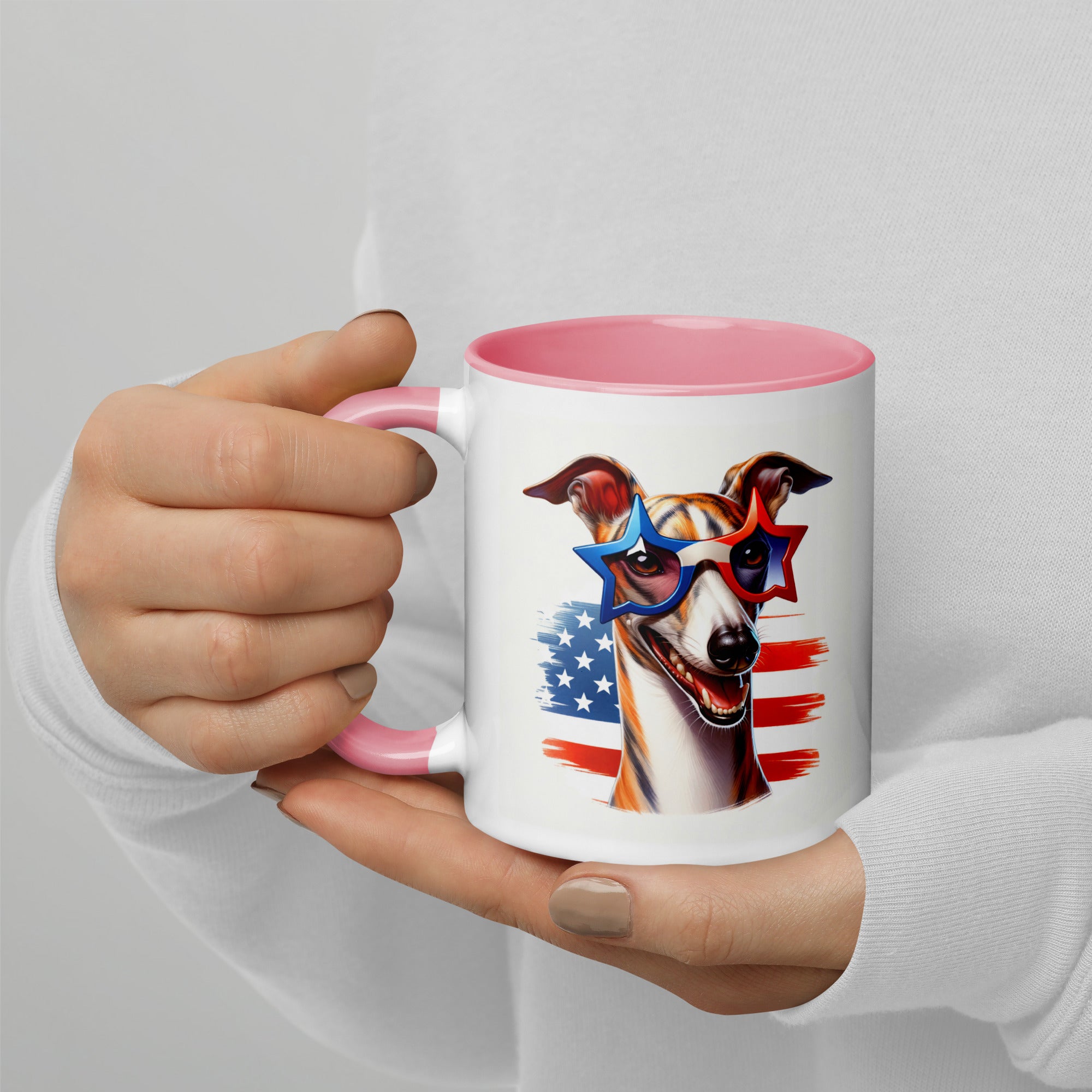 11oz Whippet - USA Star Glasses