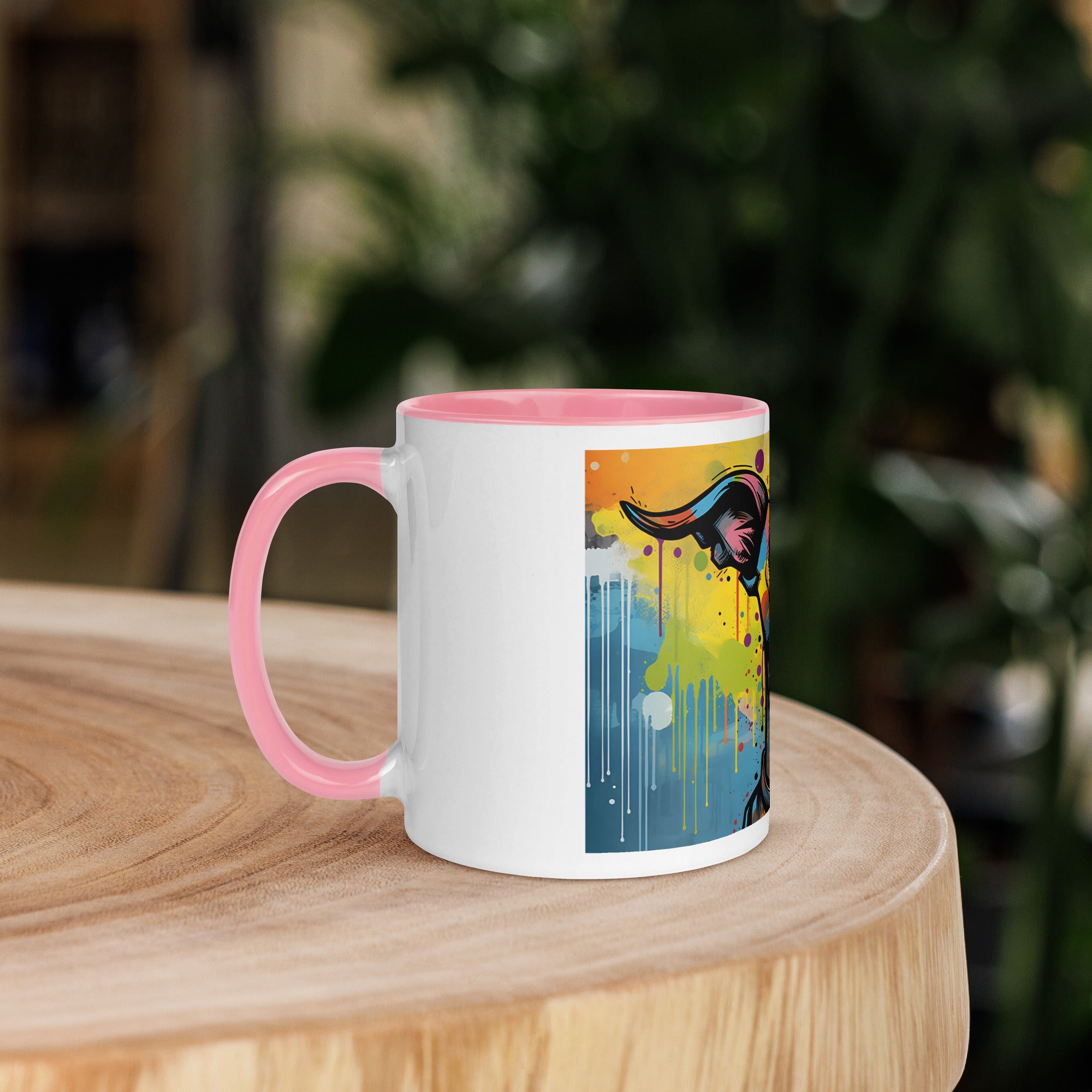11oz Cute Whippet - Pop Art Funky