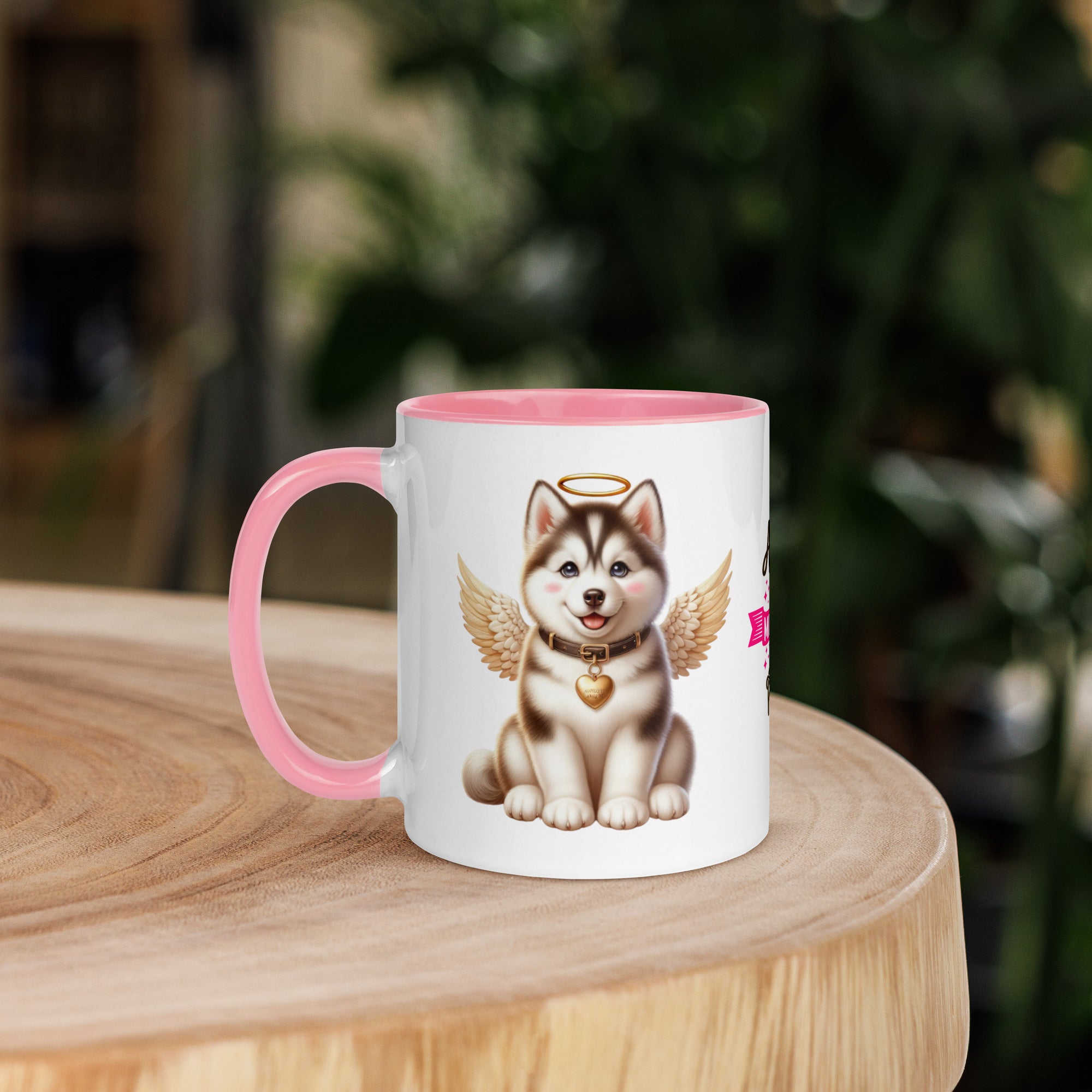 11oz Husky Sibirya Kurdu Angel - Always On My Mind Forever In My Heart