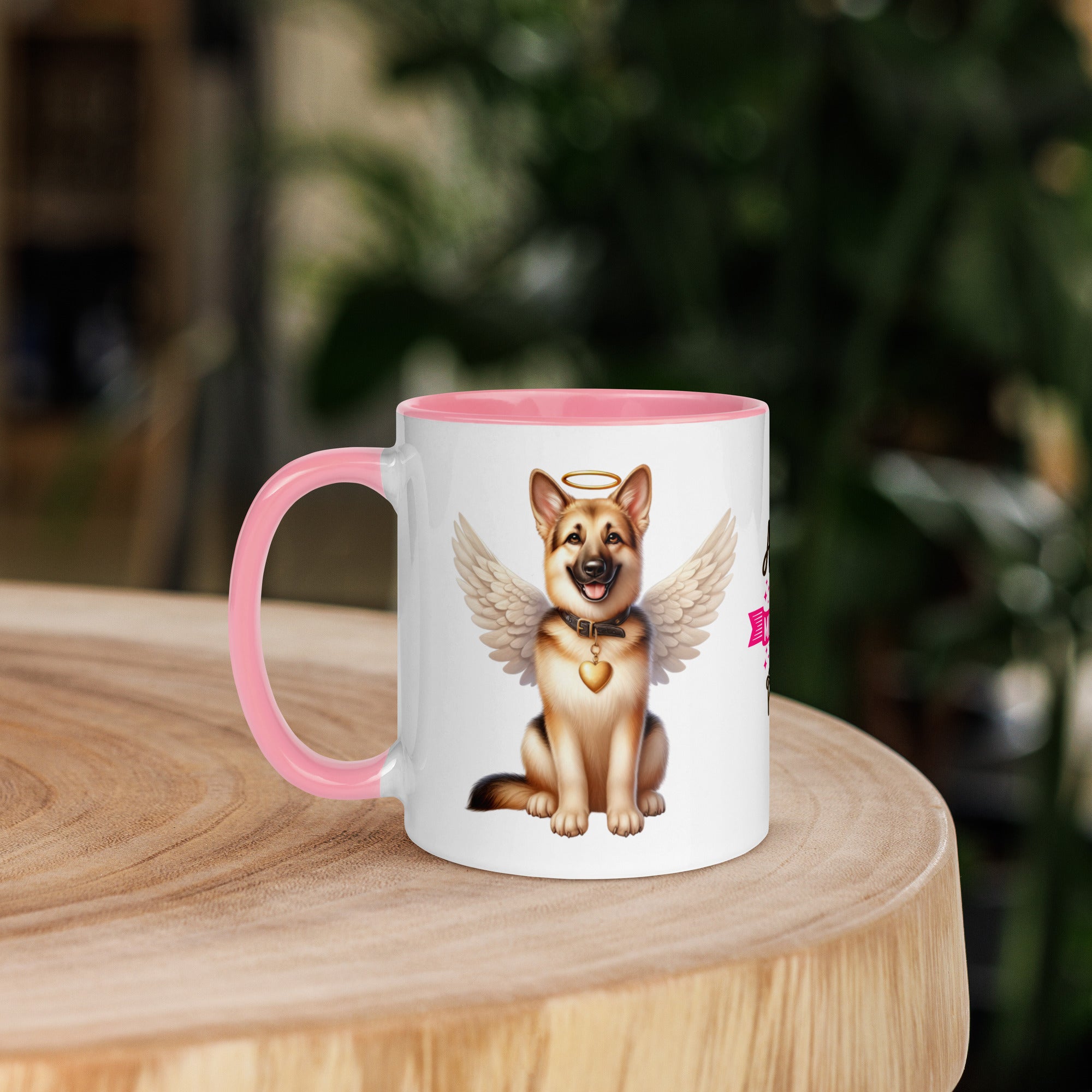 11oz German Shepherd Angel - Always On My Mind Forever In My Heart