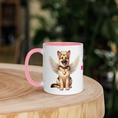 11oz German Shepherd Angel - Always On My Mind Forever In My Heart