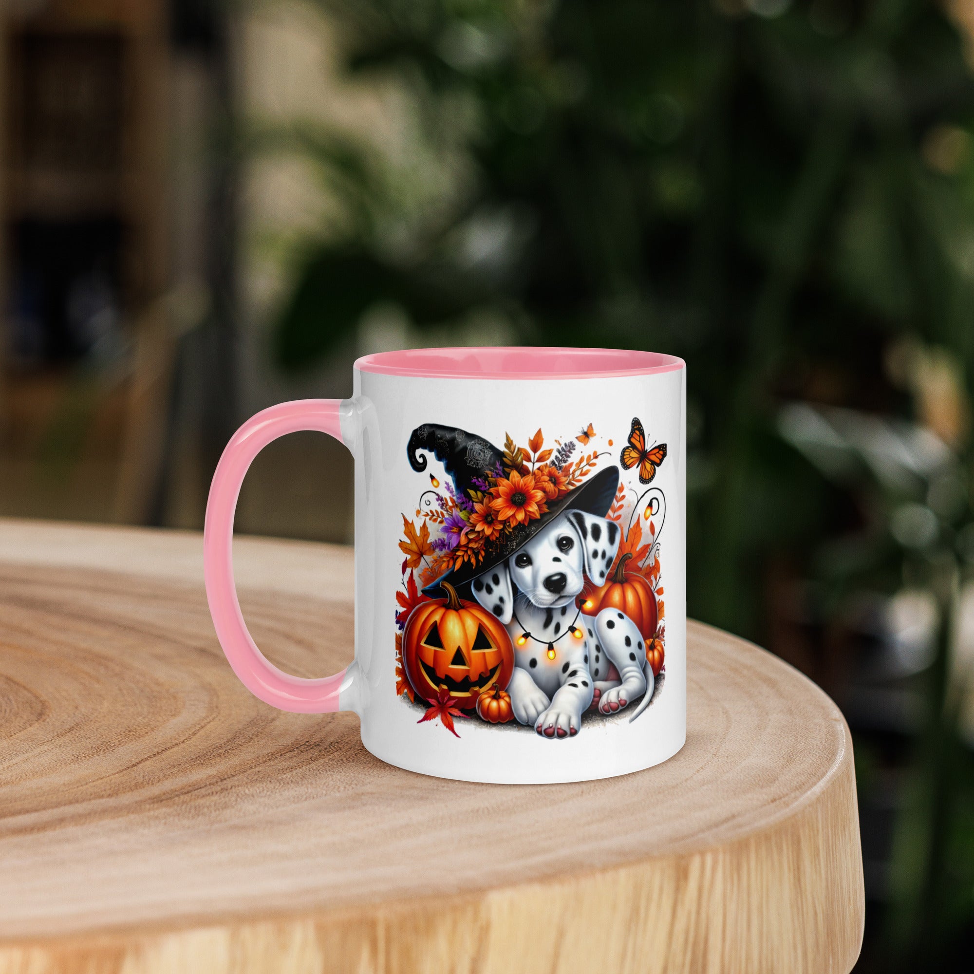 11oz Halloween Dalmatian Mug #1