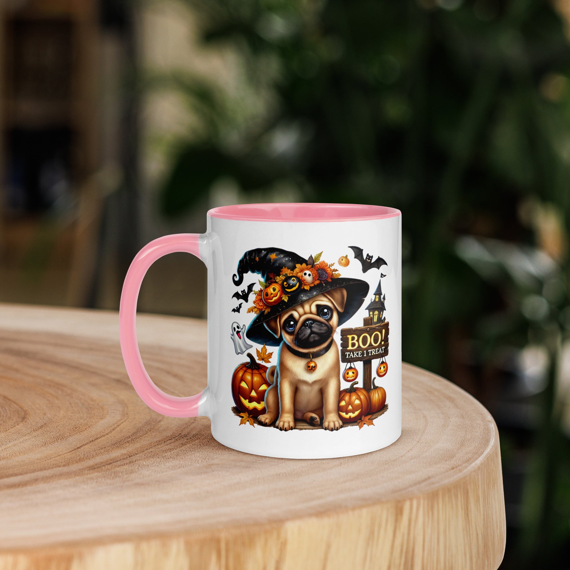 11oz Halloween Pug Mug #2