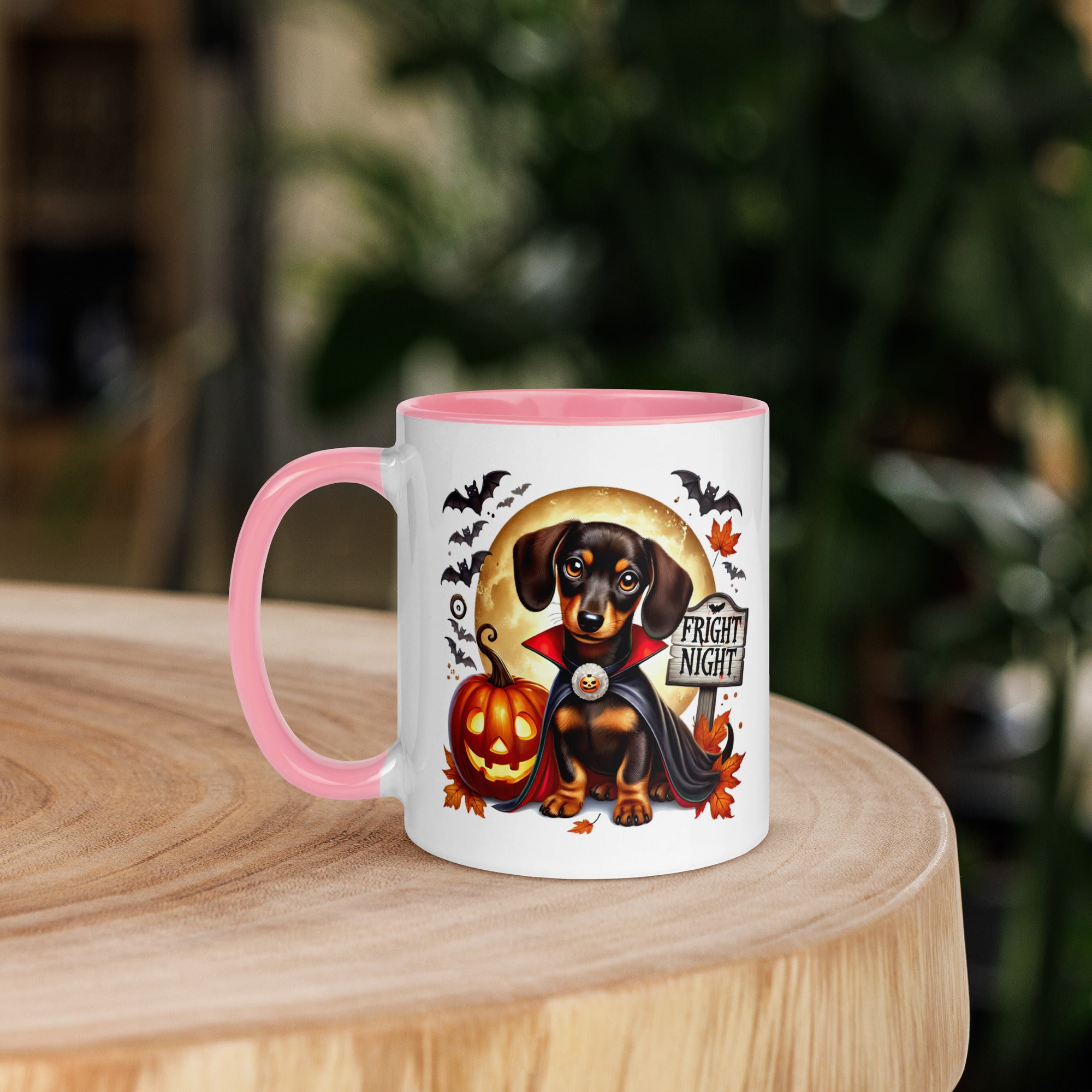 11oz Halloween Dachshund Mug #1