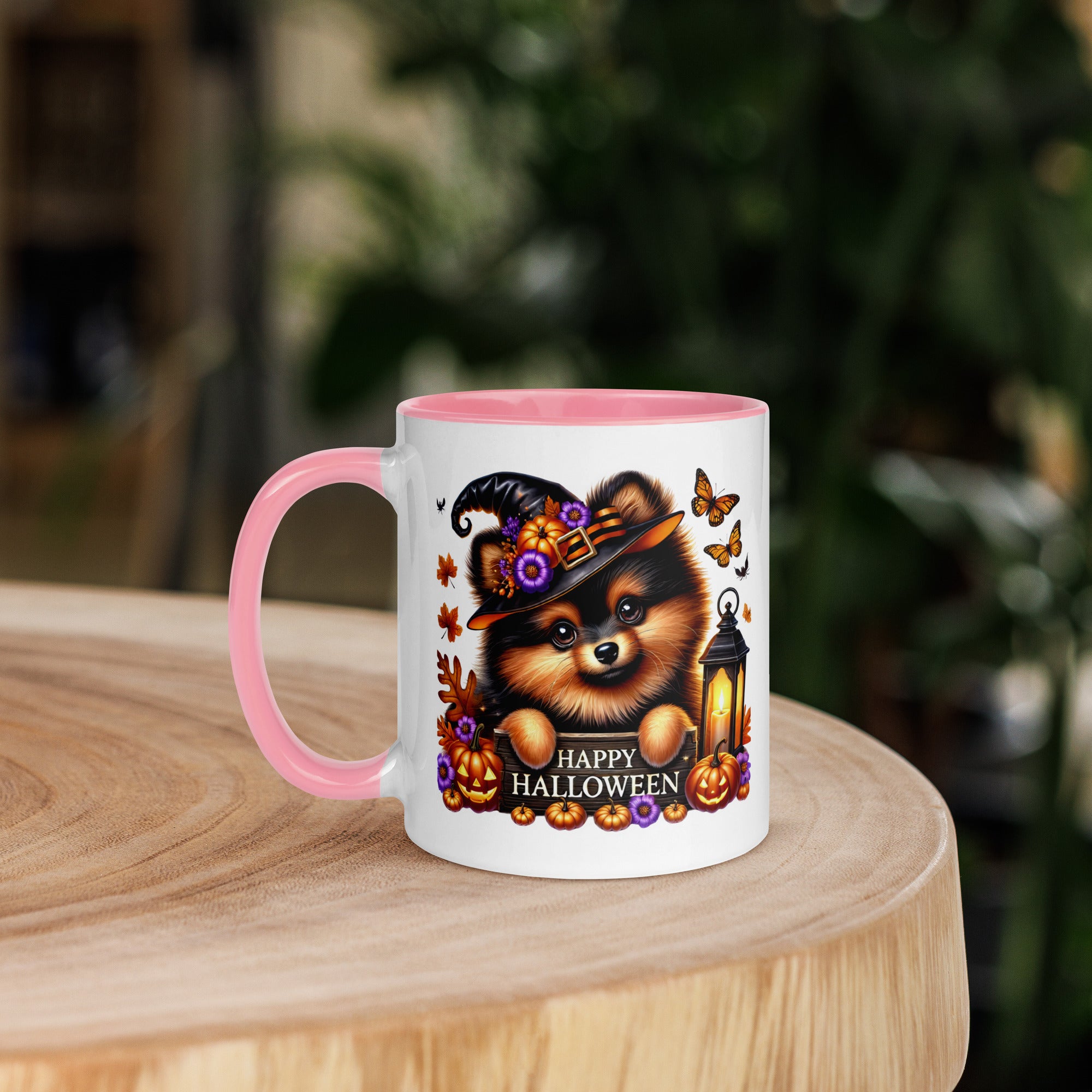 11oz Halloween Pomeranian Mug #1