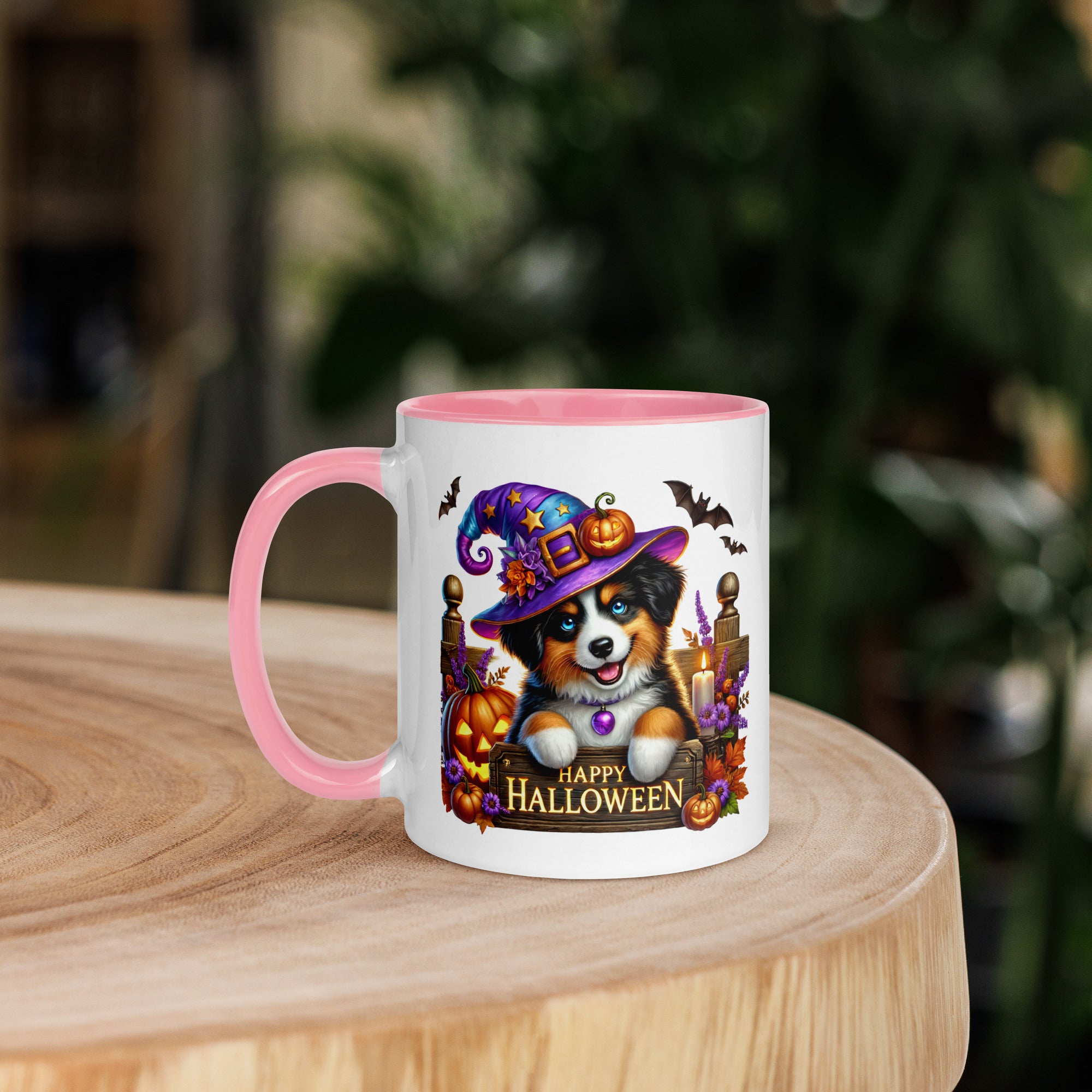 11oz Halloween Bernese Mountain Dog Mug #1