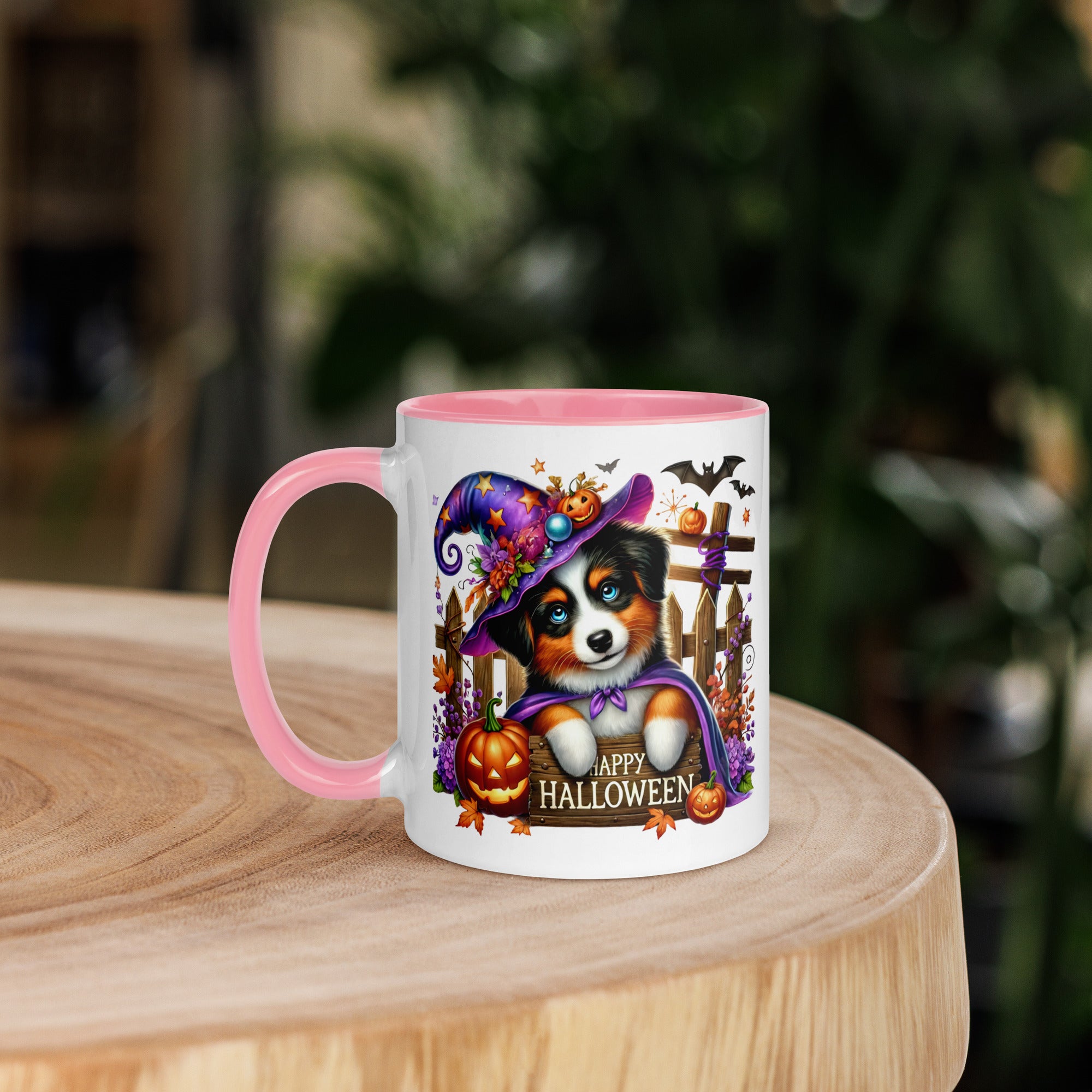 11oz Halloween Bernese Mountain Dog Mug #2