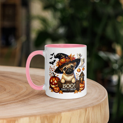 11oz Halloween Pug Mug #4