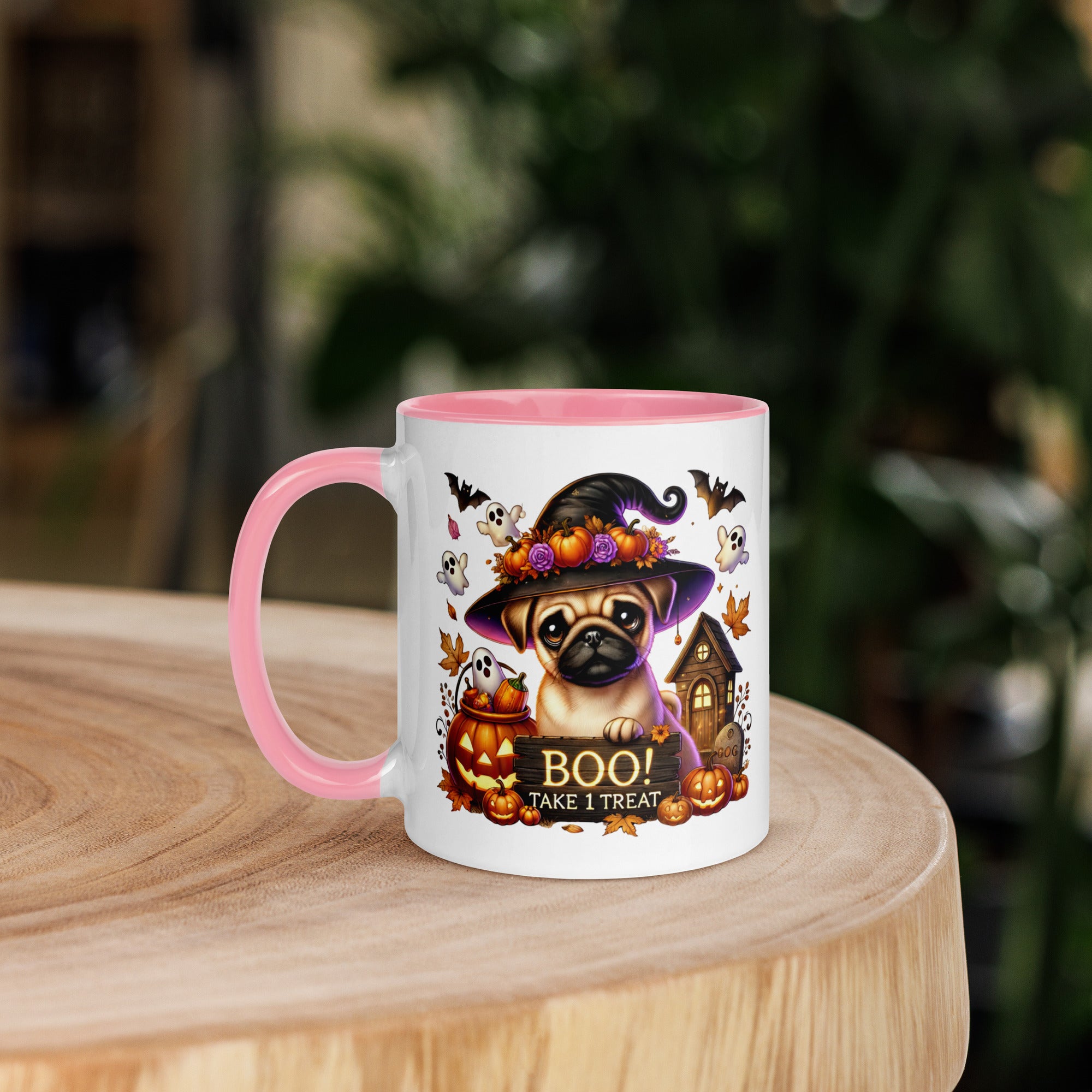 11oz Halloween Pug Mug #5