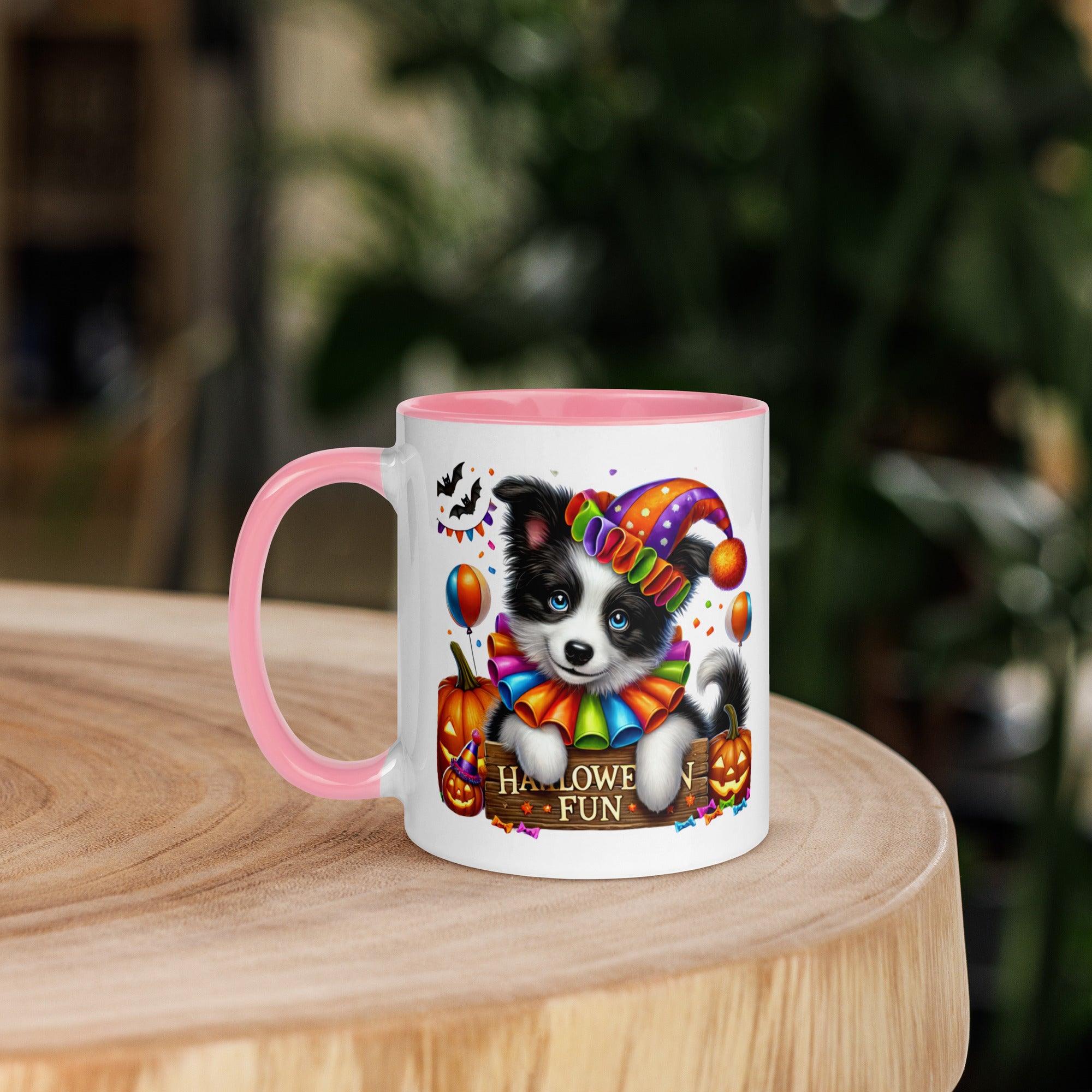 11oz Halloween Border Collie Mug #1