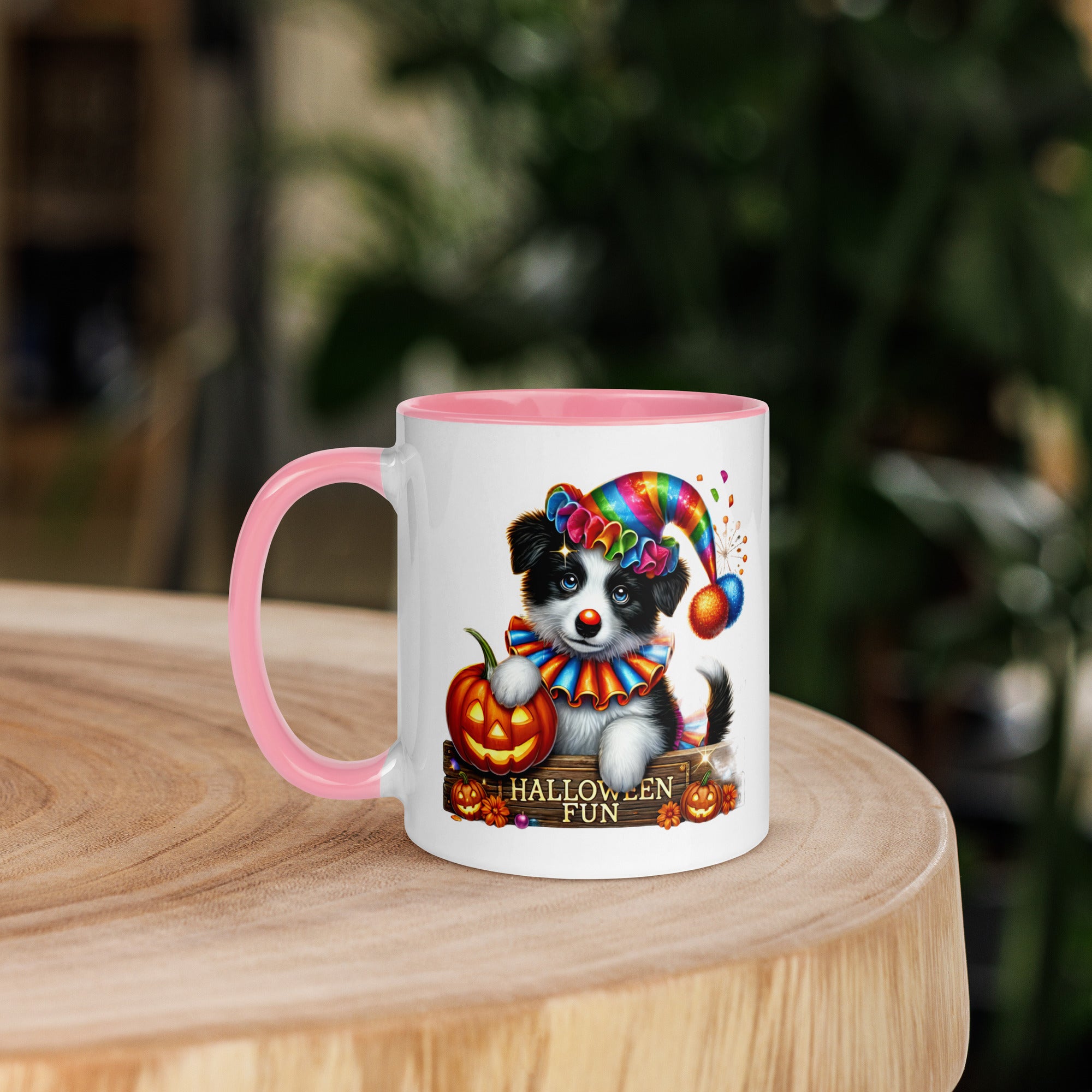 11oz Halloween Border Collie Mug #2