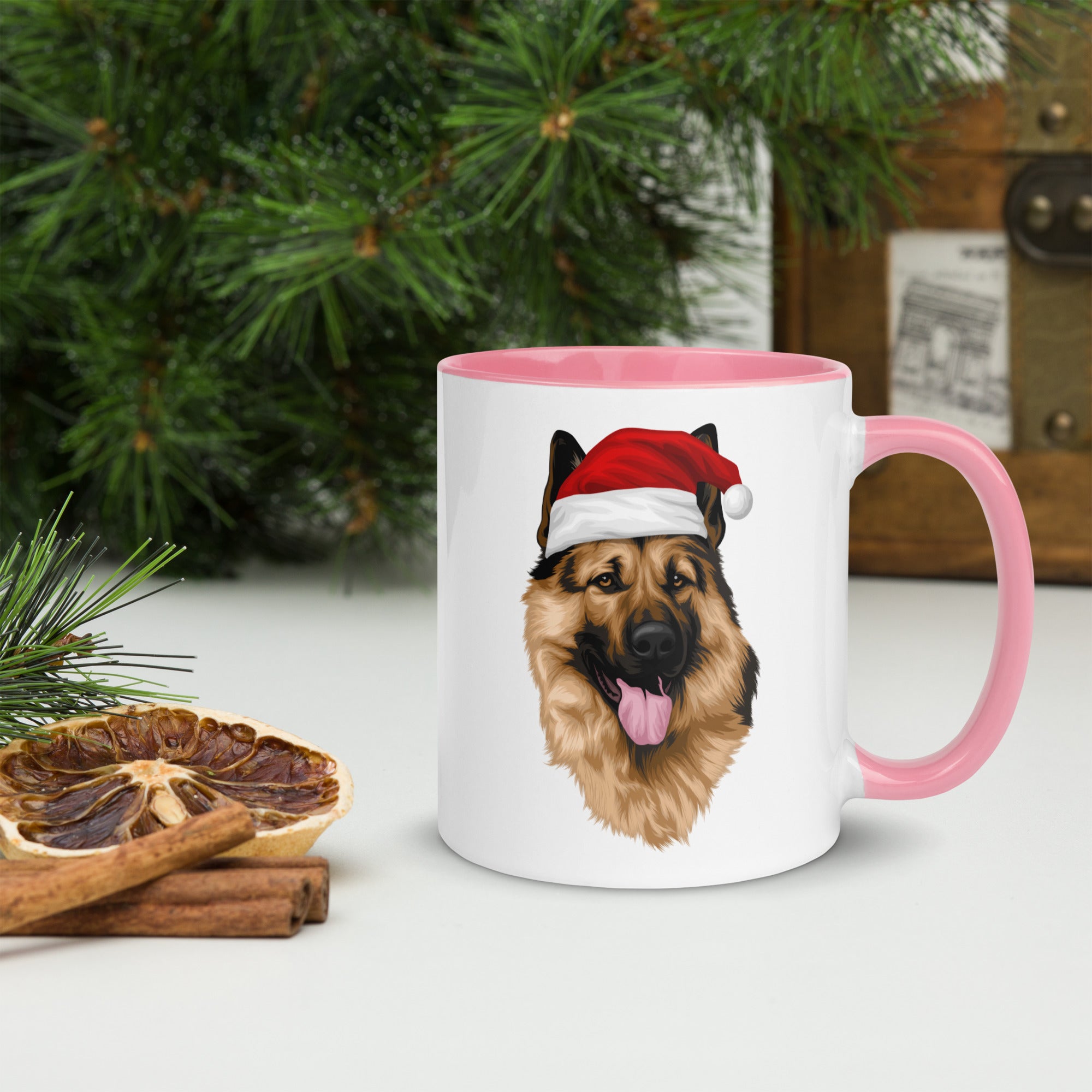 11oz Merry Christmas German Shepherd Mug
