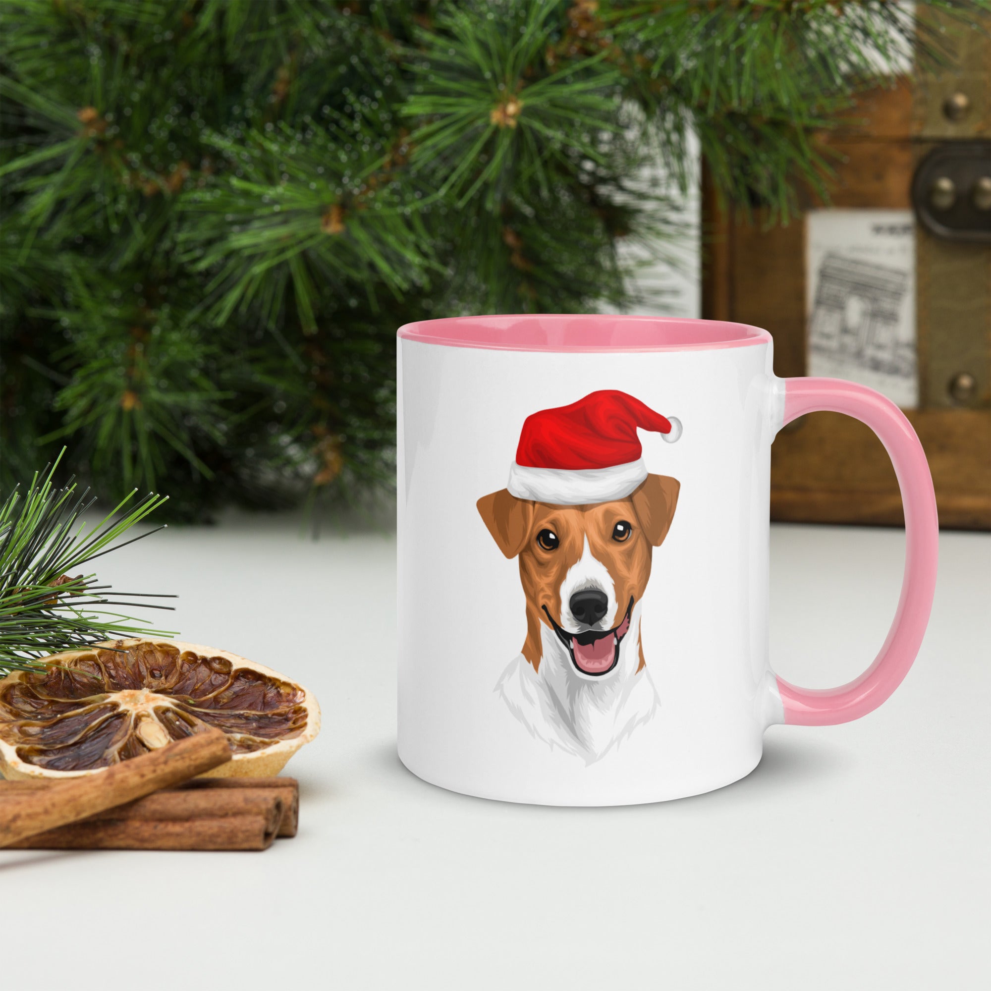 11oz Merry Christmas Jack Russell Terrier Mug