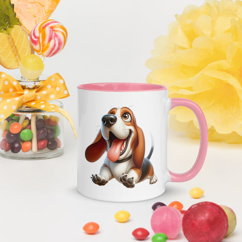 11oz Whimsical Basset Hound Mug
