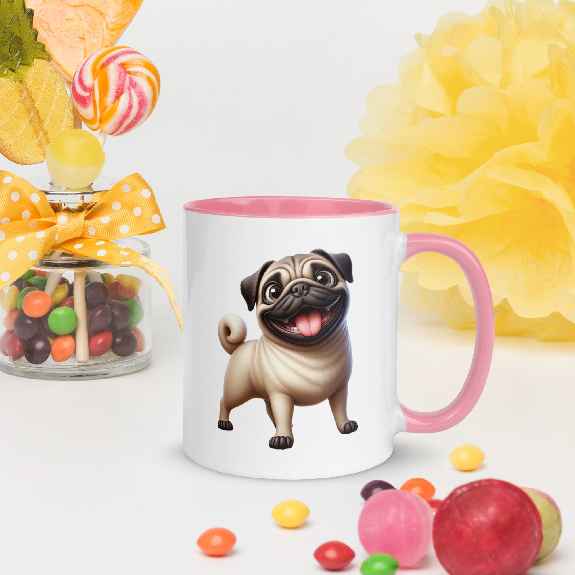 11oz Whimsical Pug Mug