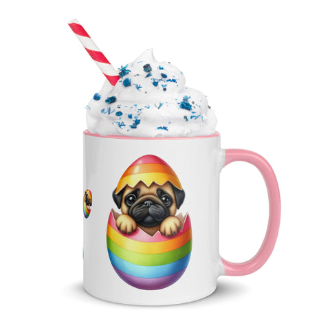 11oz Easter Egg Pug Mug