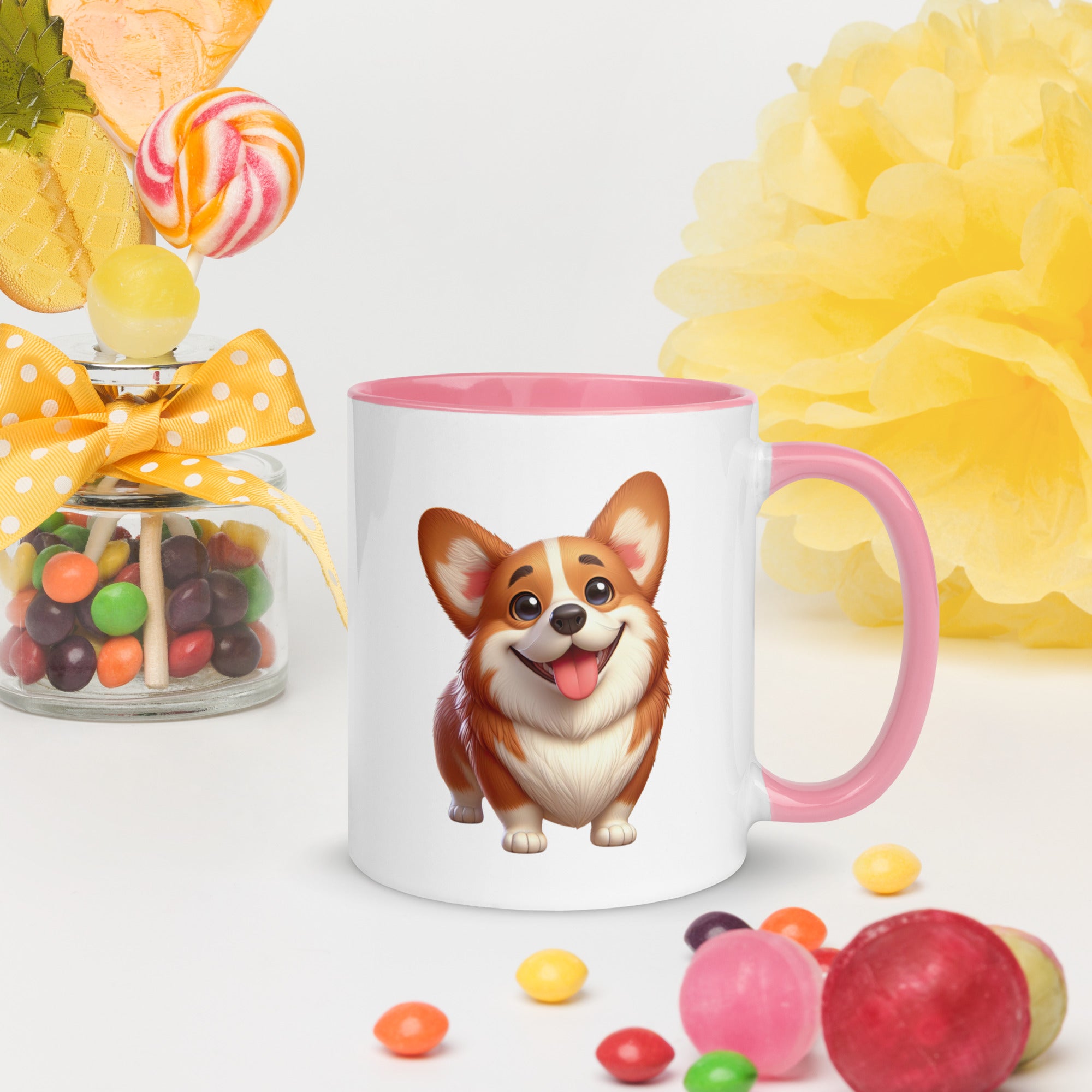 11oz Whimsical Corgi Mug