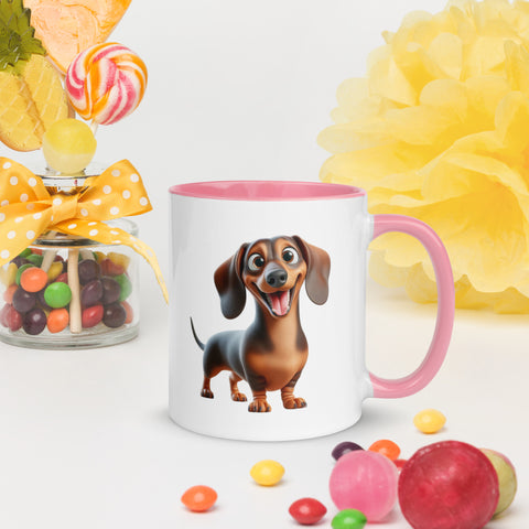 11oz Whimsical Dachshund Mug