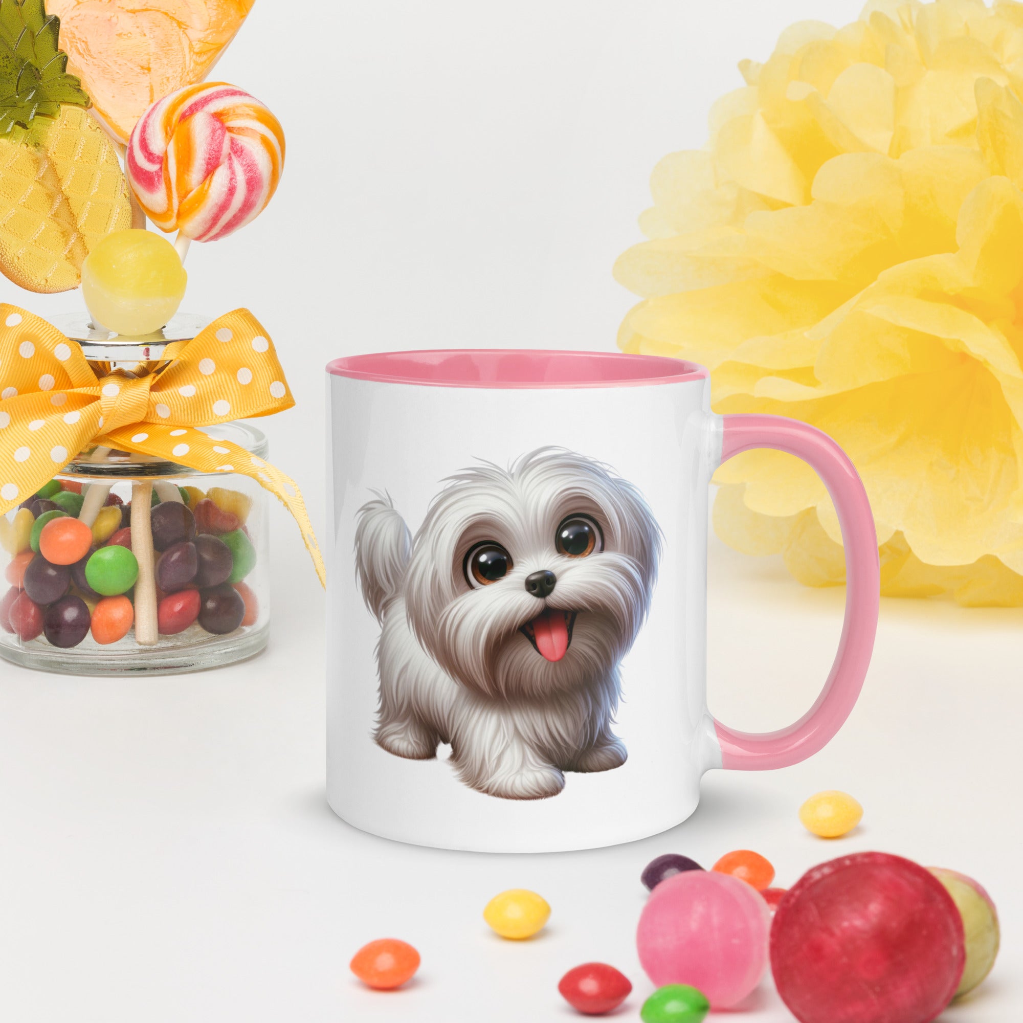 11oz Whimsical Maltese Mug