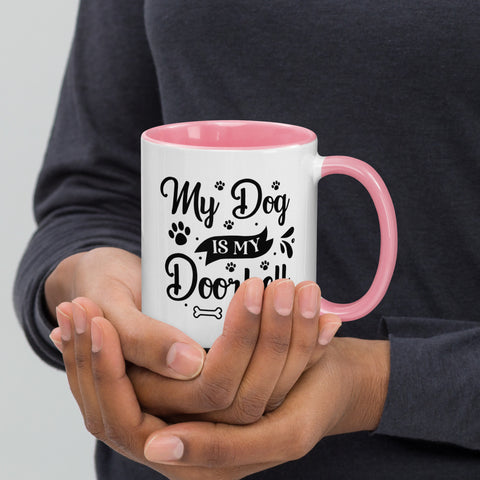 11oz White Mug - My Dog Is My Doorbell