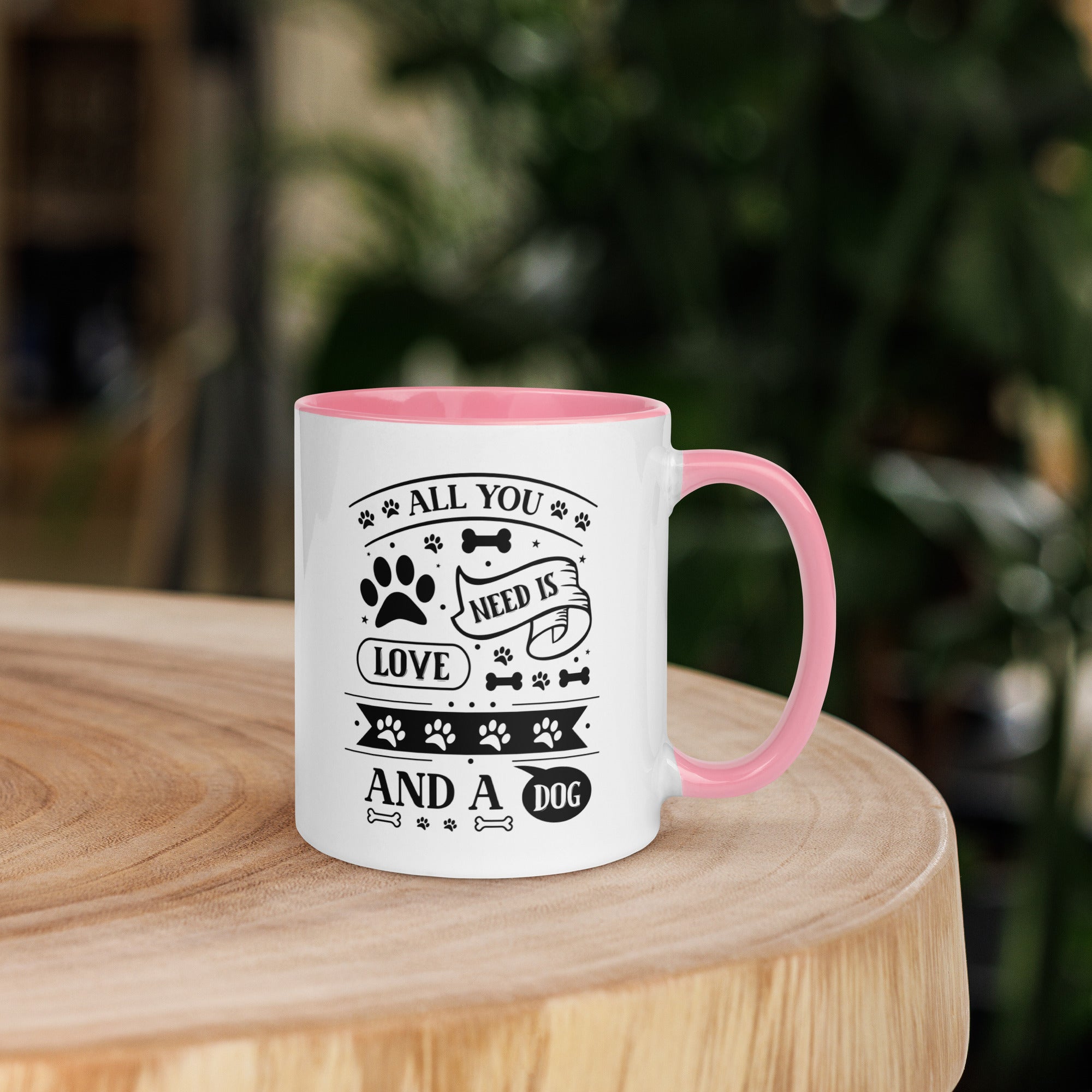 11oz White Mug - All You Need Is Love And A Dog