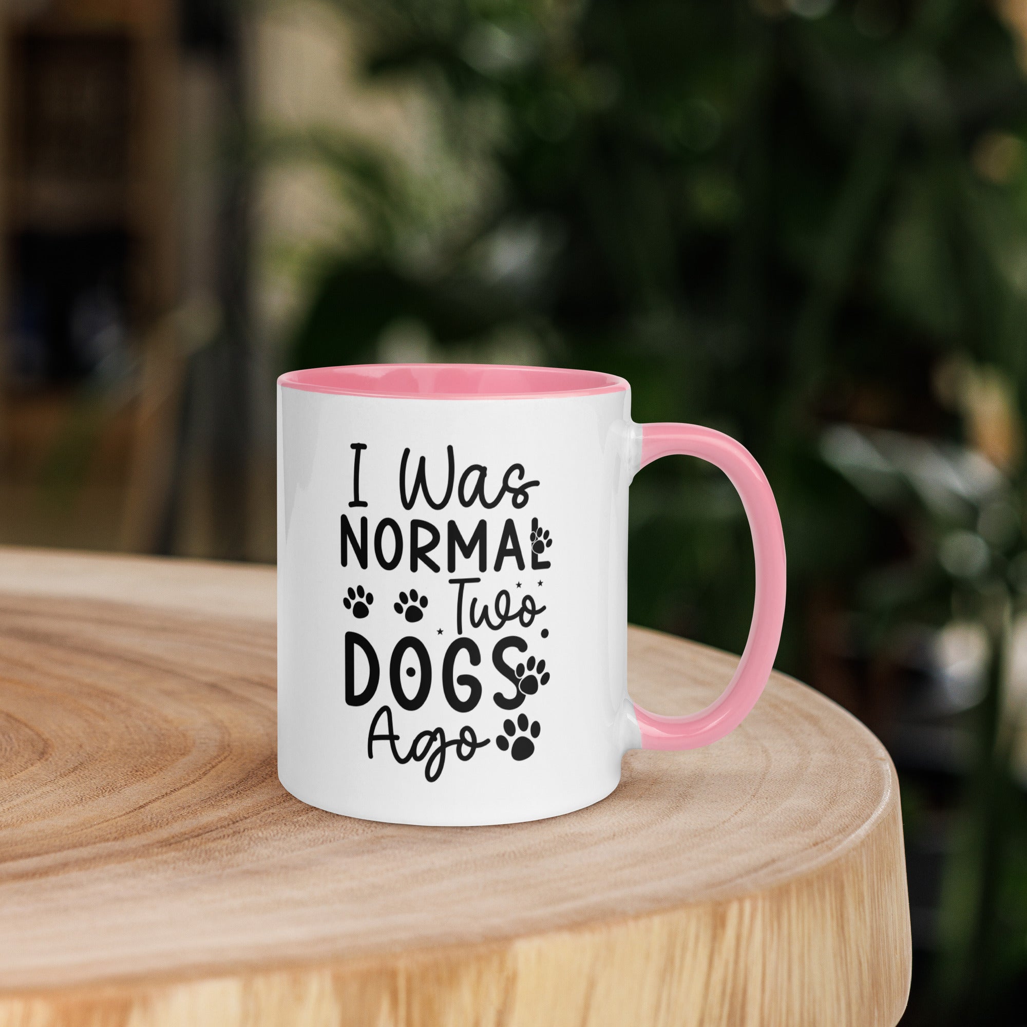 11oz White Mug - I Was Normal Two Dogs Ago