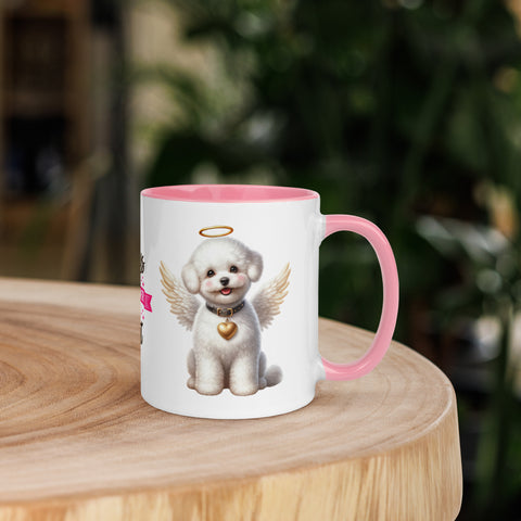 11oz Bichon Frisé Angel - Always On My Mind Forever In My Heart