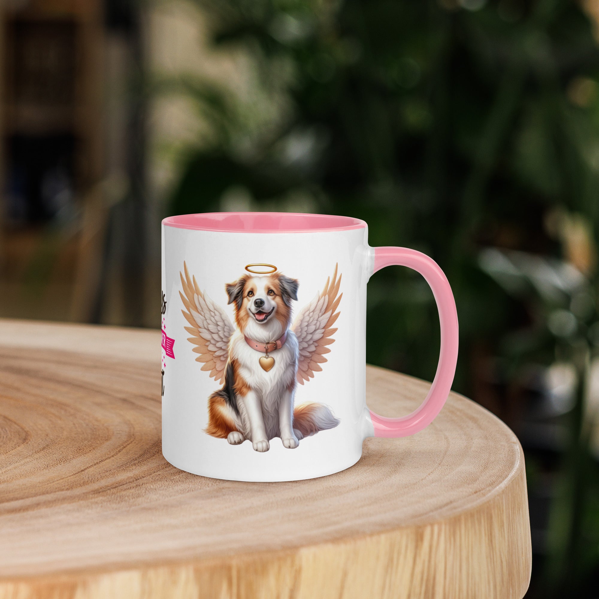 11oz Border Collie Angel - Always On My Mind Forever In My Heart