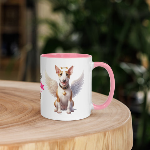 11oz Bull Terrier Angel - Always On My Mind Forever In My Heart