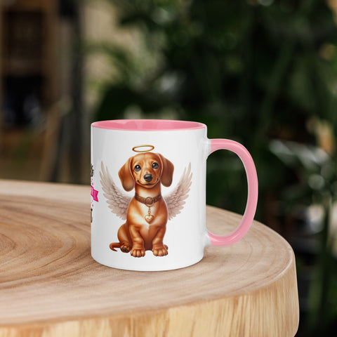11oz Dachshund Angel - Always On My Mind Forever In My Heart