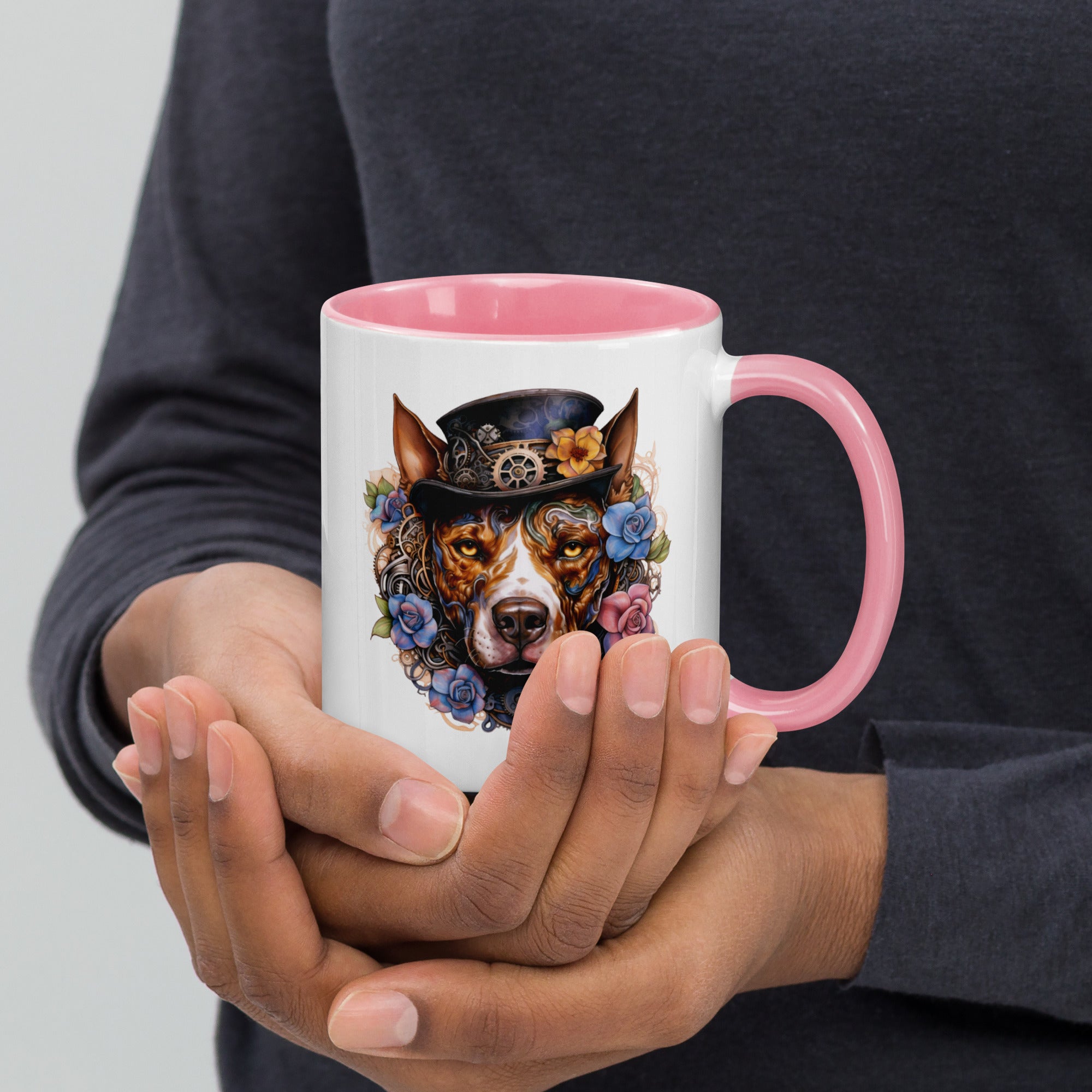 11oz Steampunk Pitbull 'Bruce'
