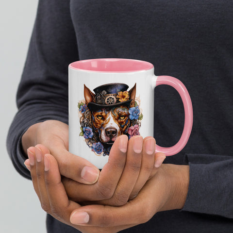 11oz Steampunk Pitbull 'Bruce'