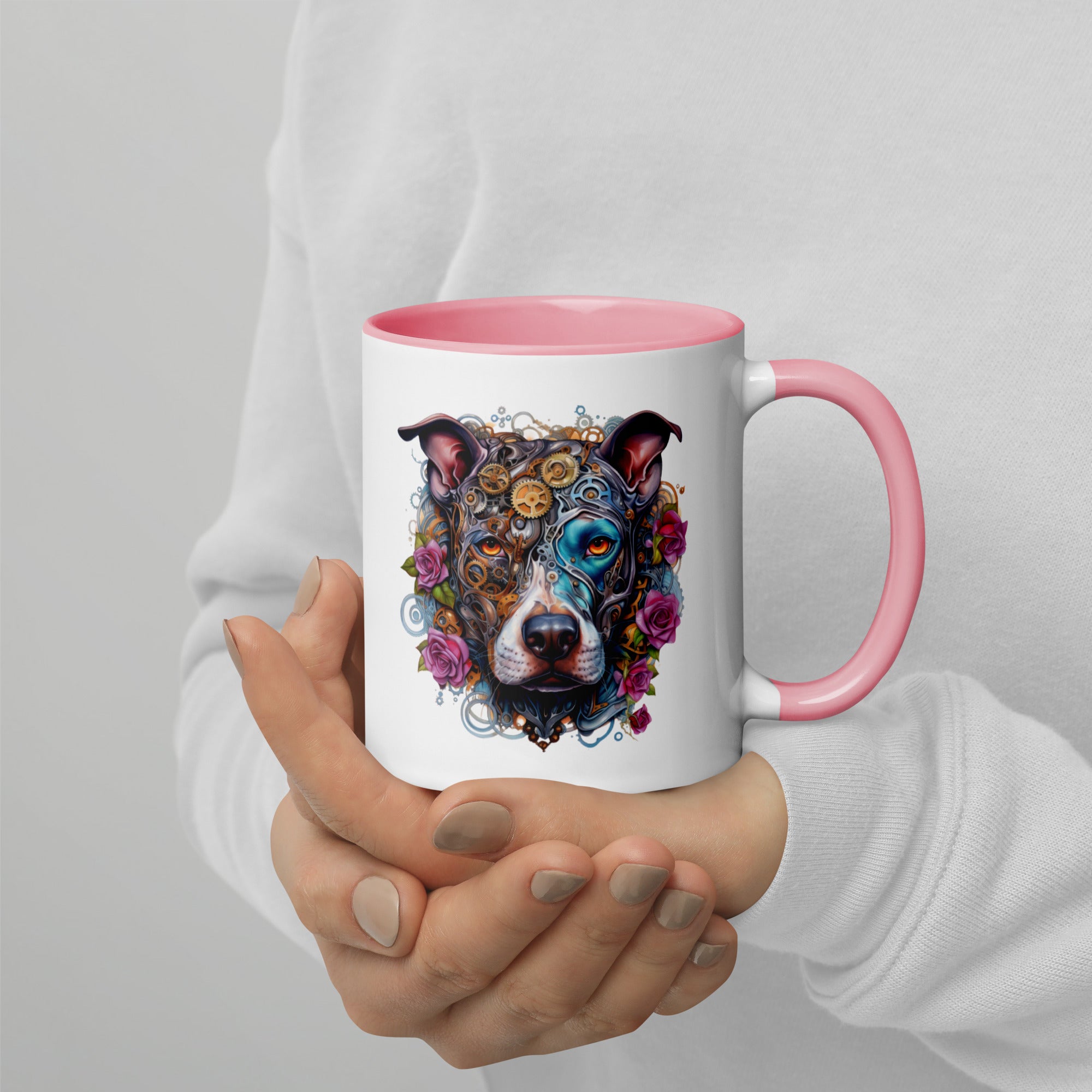 11oz Steampunk Pitbull 'JoJo'