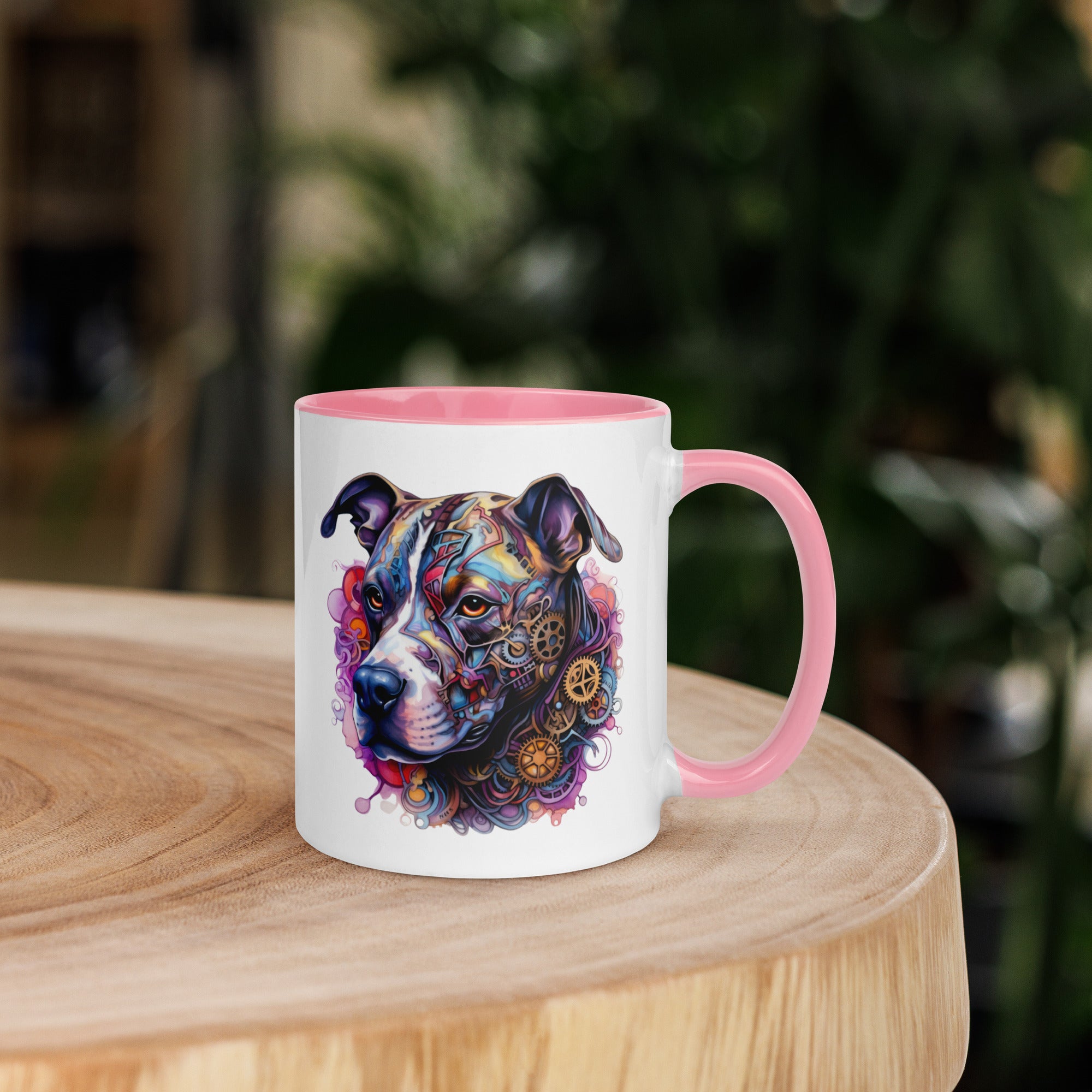 11oz Steampunk Pitbull 'Rusty'