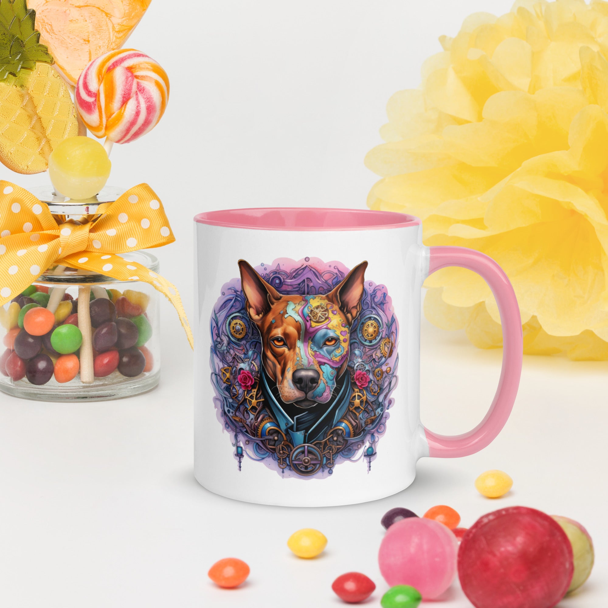 11oz Steampunk Pitbull 'Bluey'