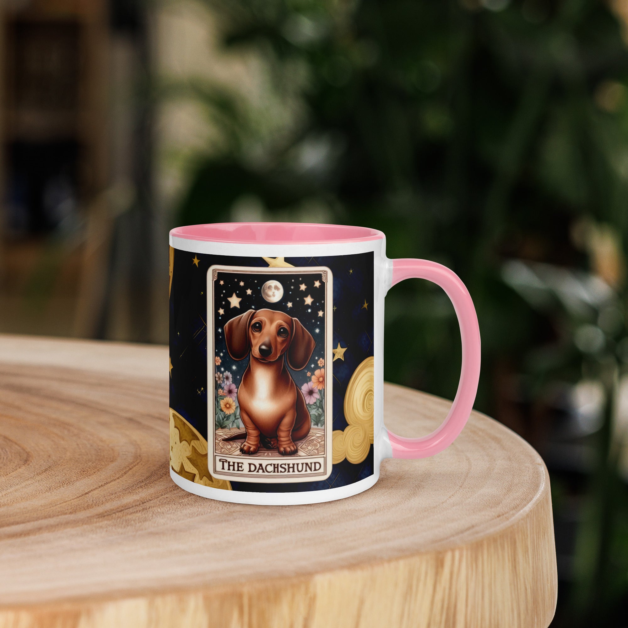 11oz Tarot Card Mug - The Dachshund