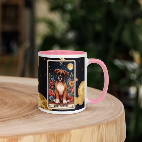 11oz Tarot Card Mug - The Boxer