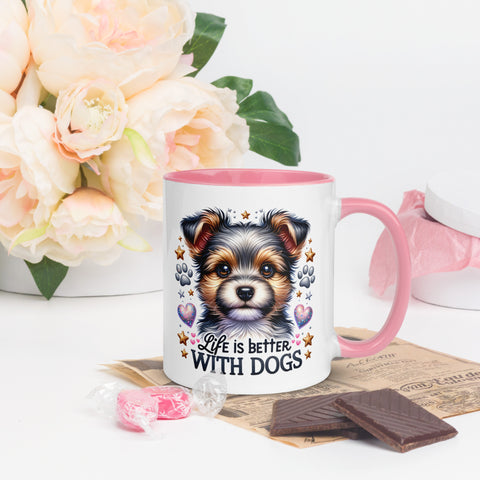 11oz Yorkshire Terrier - Life Is Better With Dogs