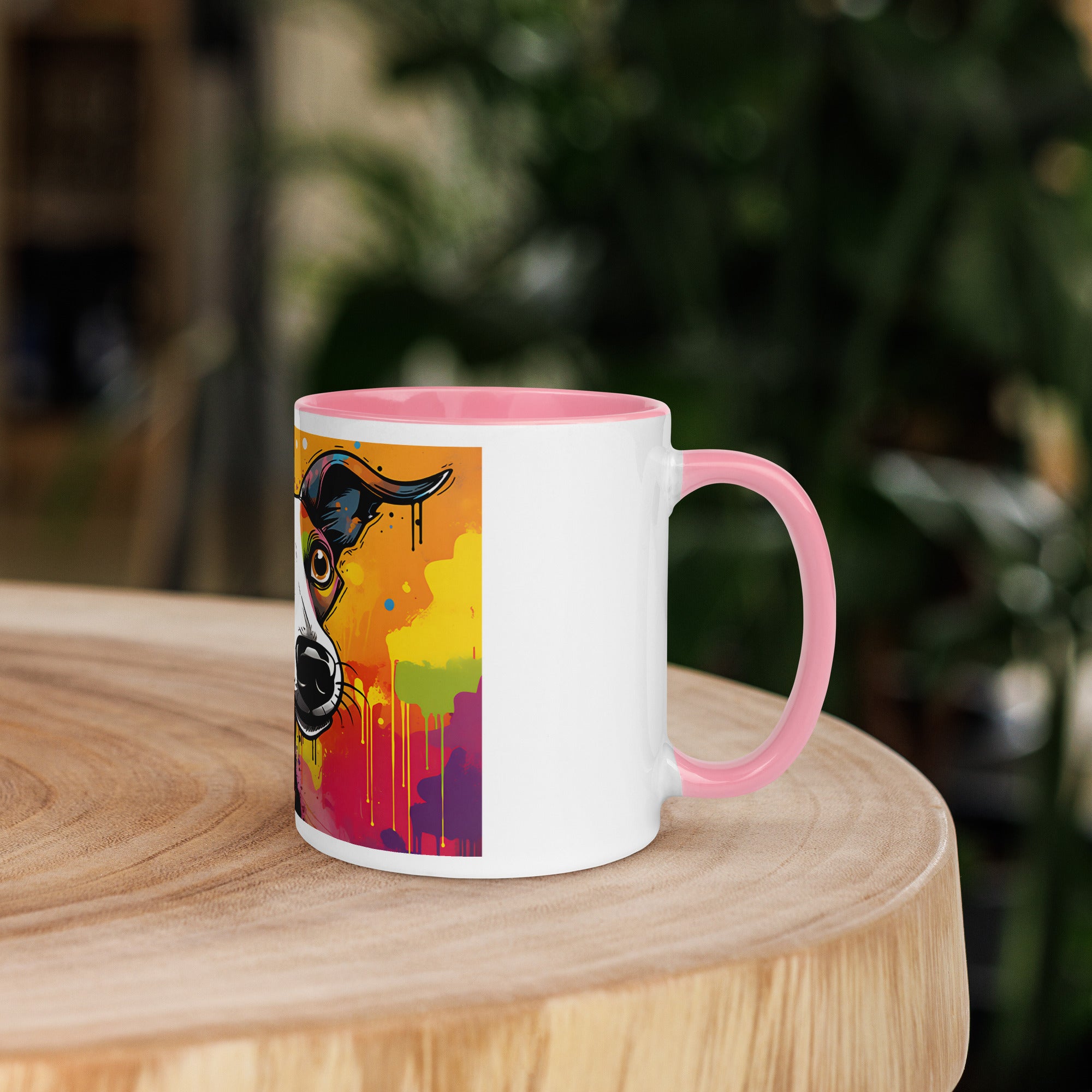 11oz Cute Whippet - Pop Art Funky