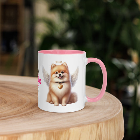 11oz Pomeranian Angel - Always On My Mind Forever In My Heart