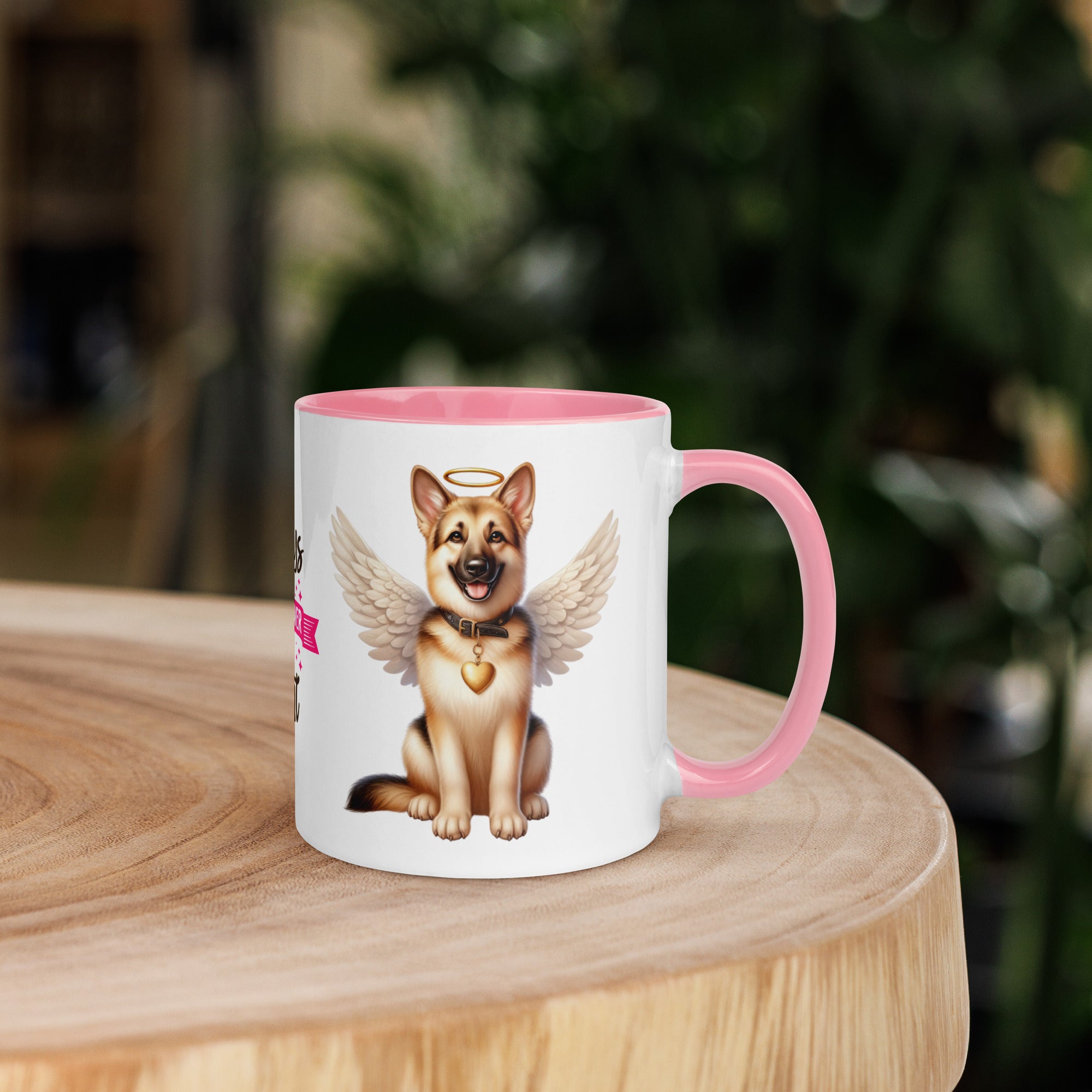 11oz German Shepherd Angel - Always On My Mind Forever In My Heart