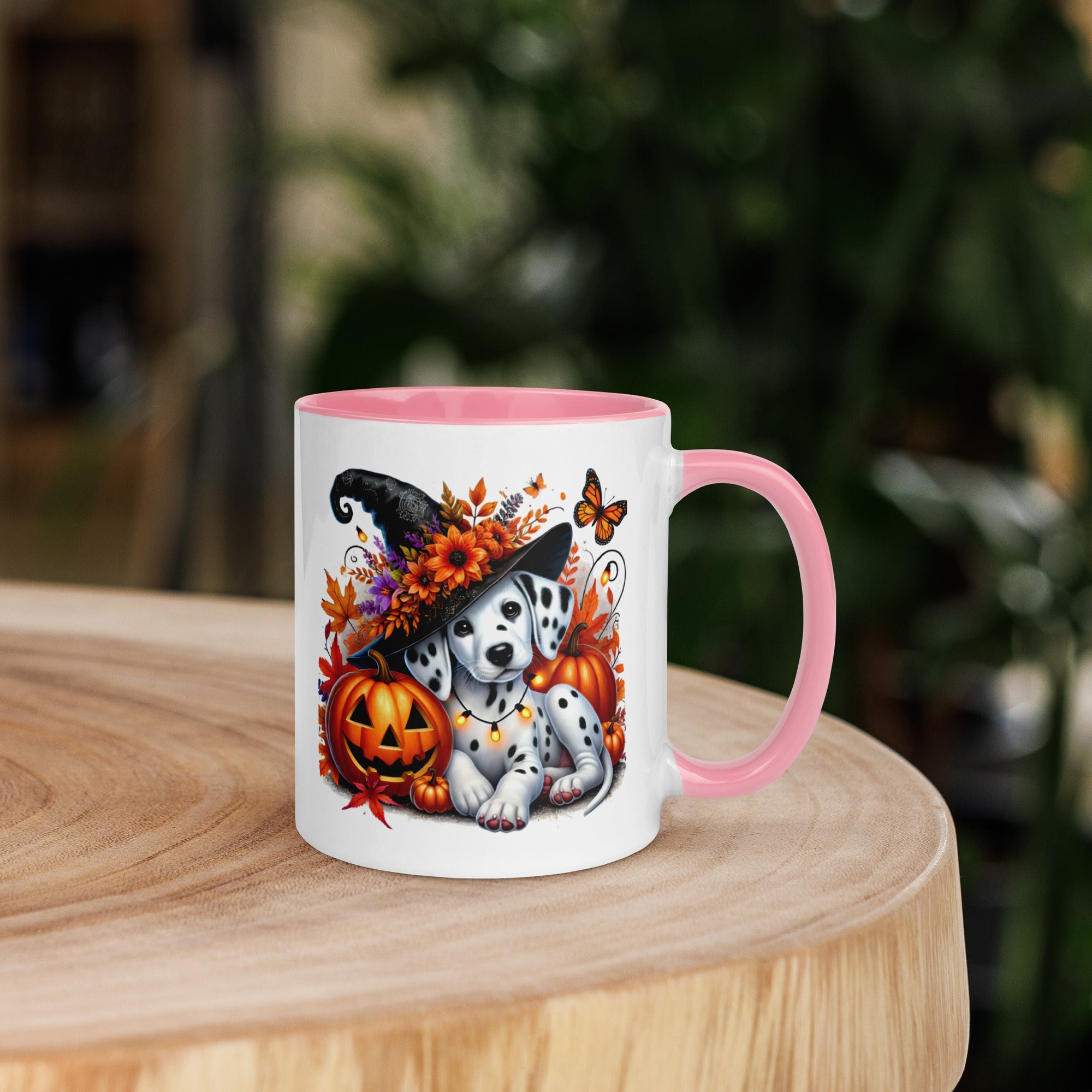 11oz Halloween Dalmatian Mug #1