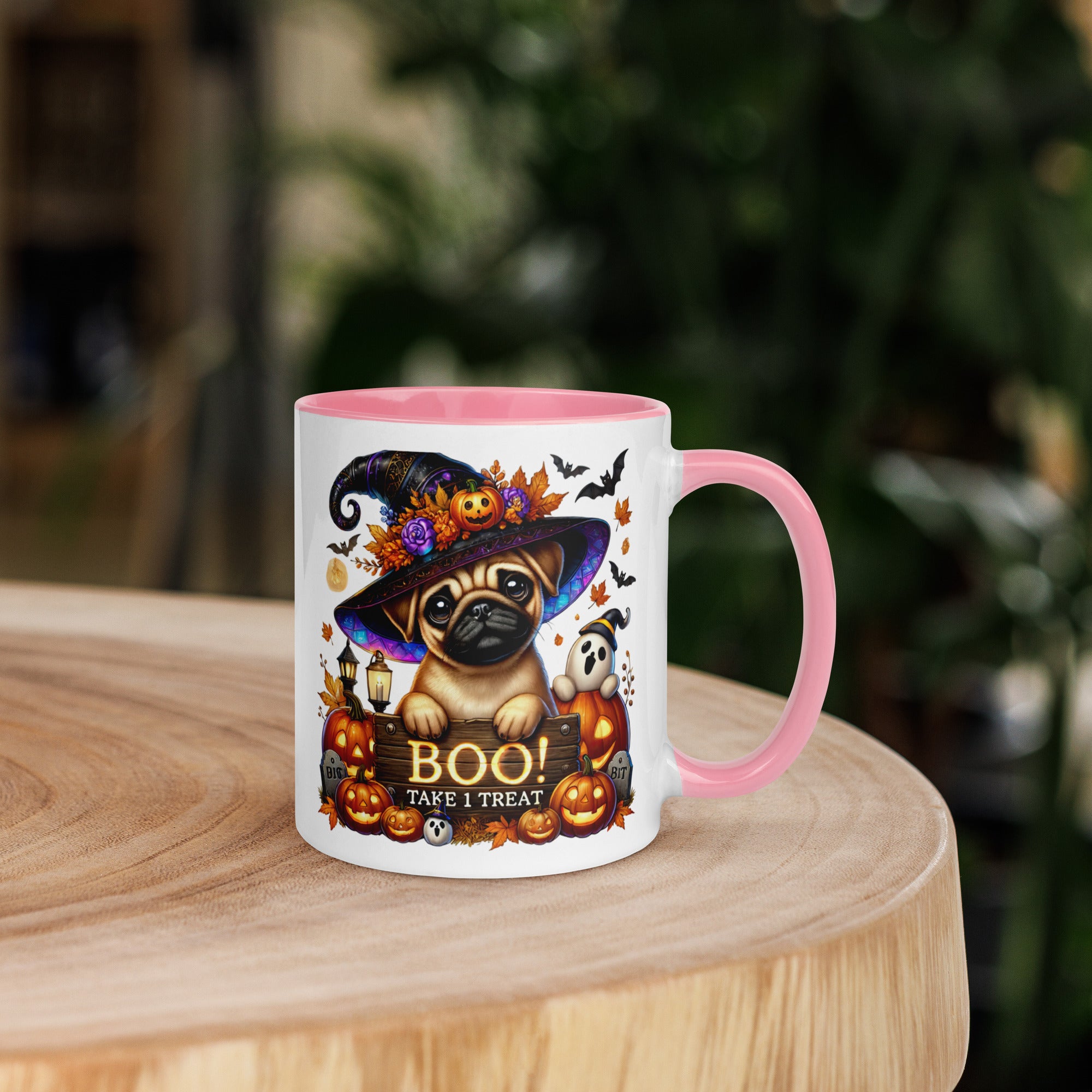11oz Halloween Pug Mug #3