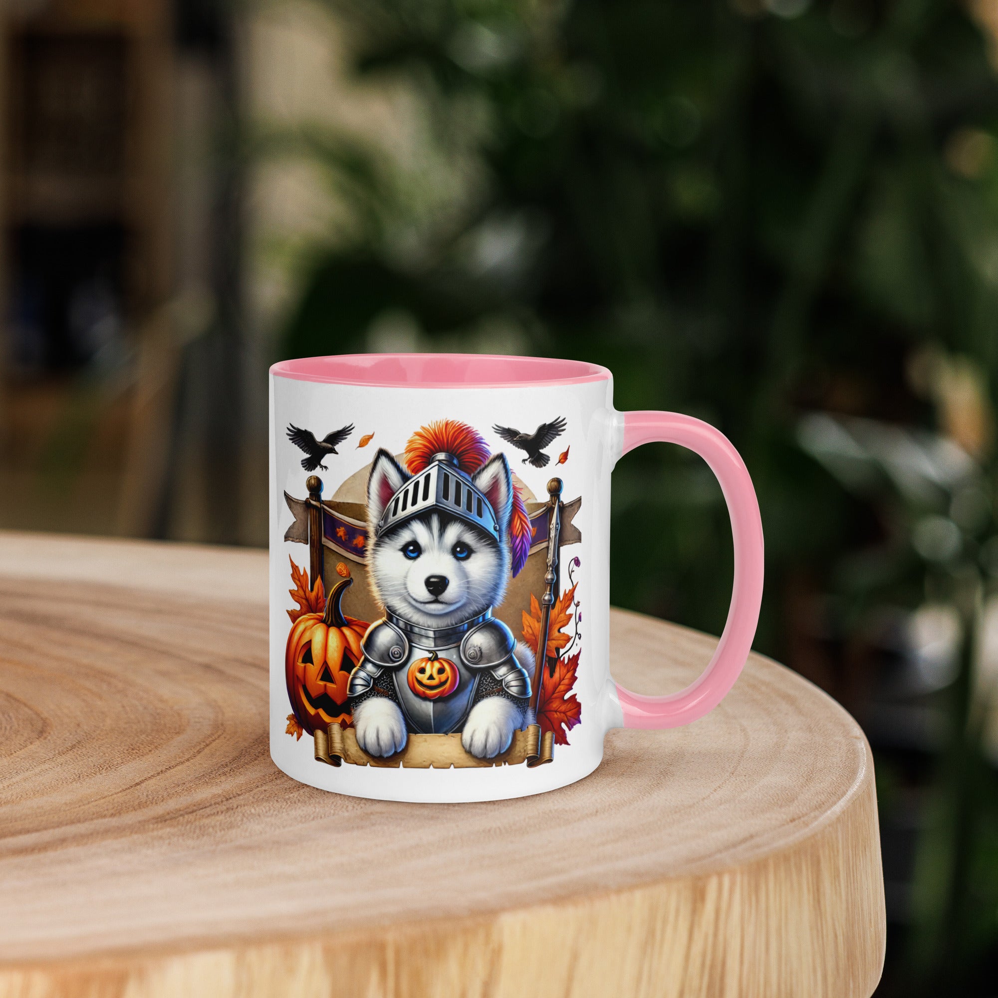 11oz Halloween Siberian Husky Mug #1