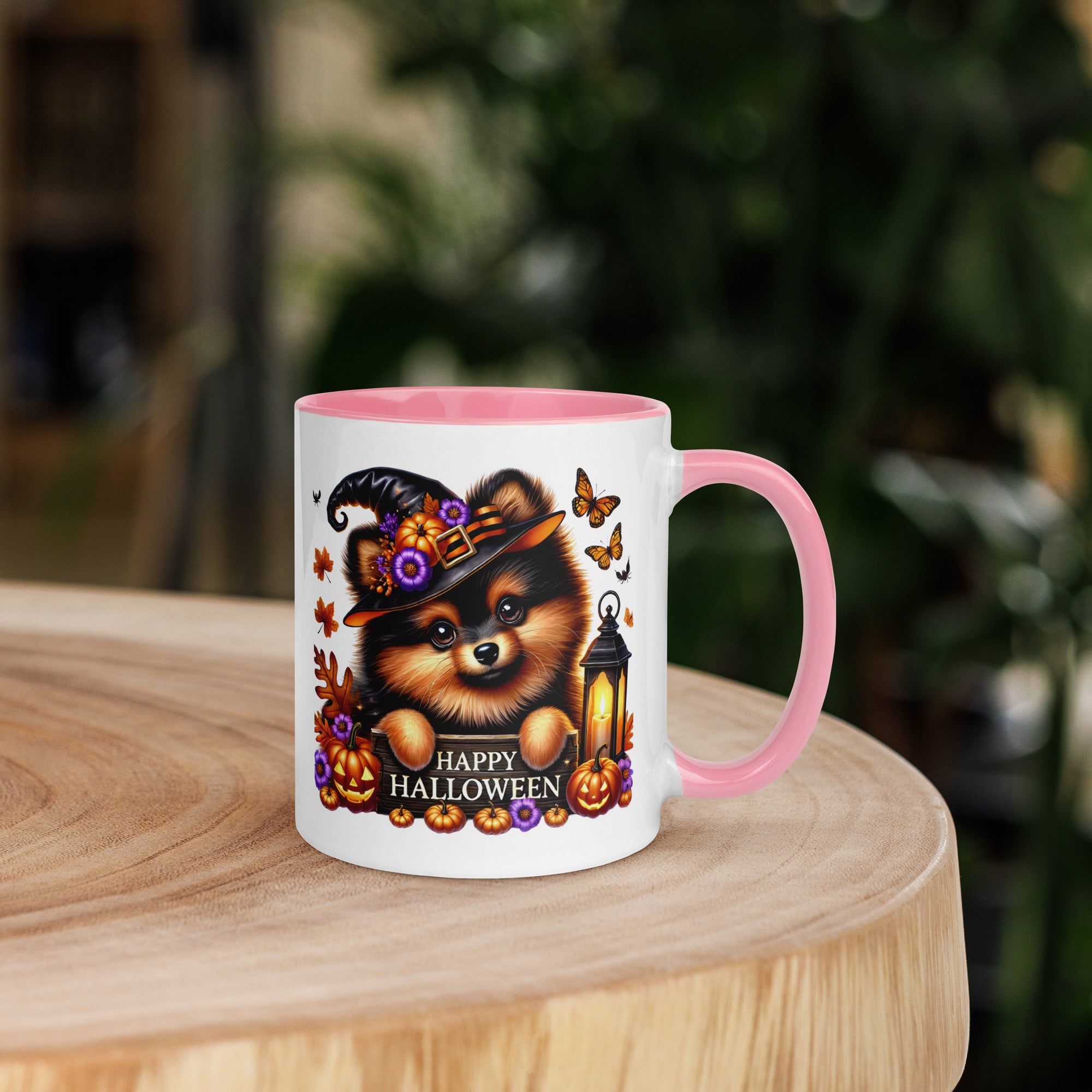 11oz Halloween Pomeranian Mug #1