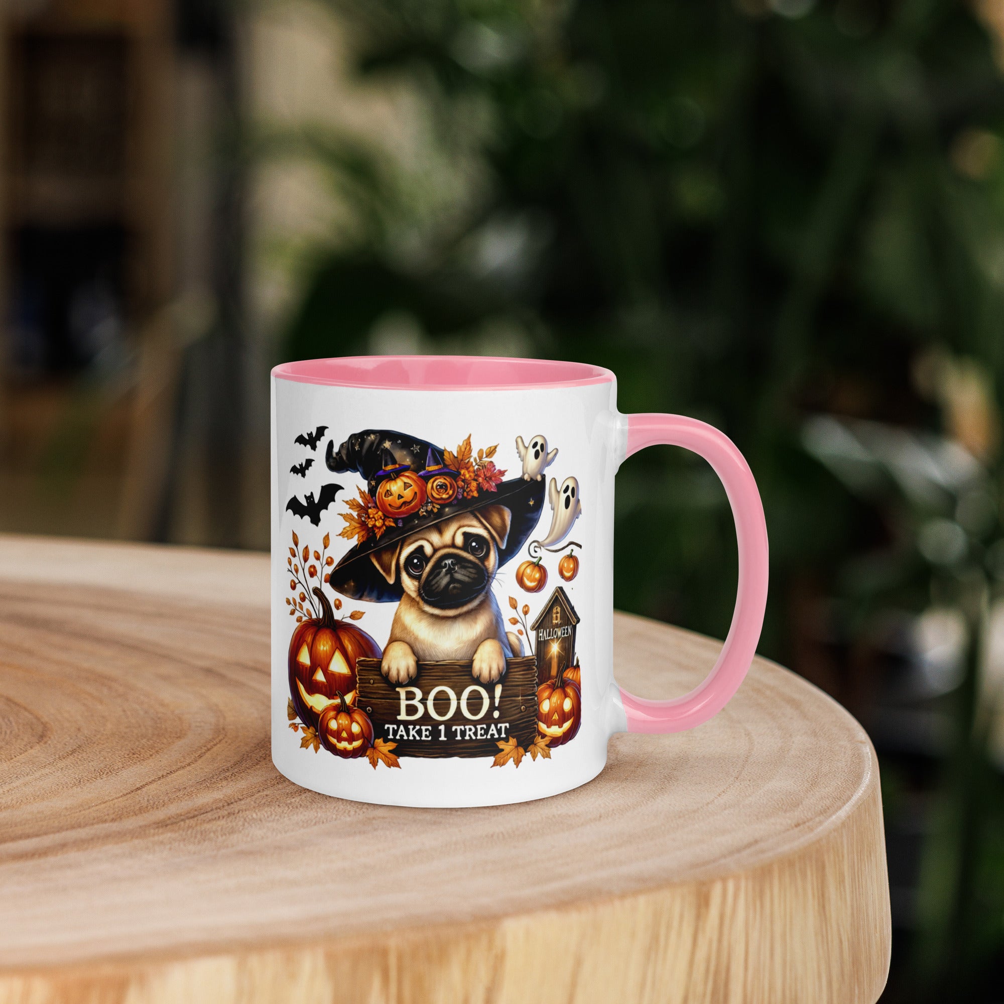 11oz Halloween Pug Mug #4