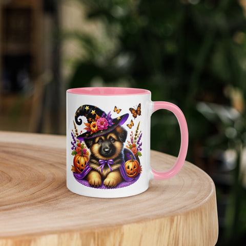 11oz Halloween German Shepherd Mug #2