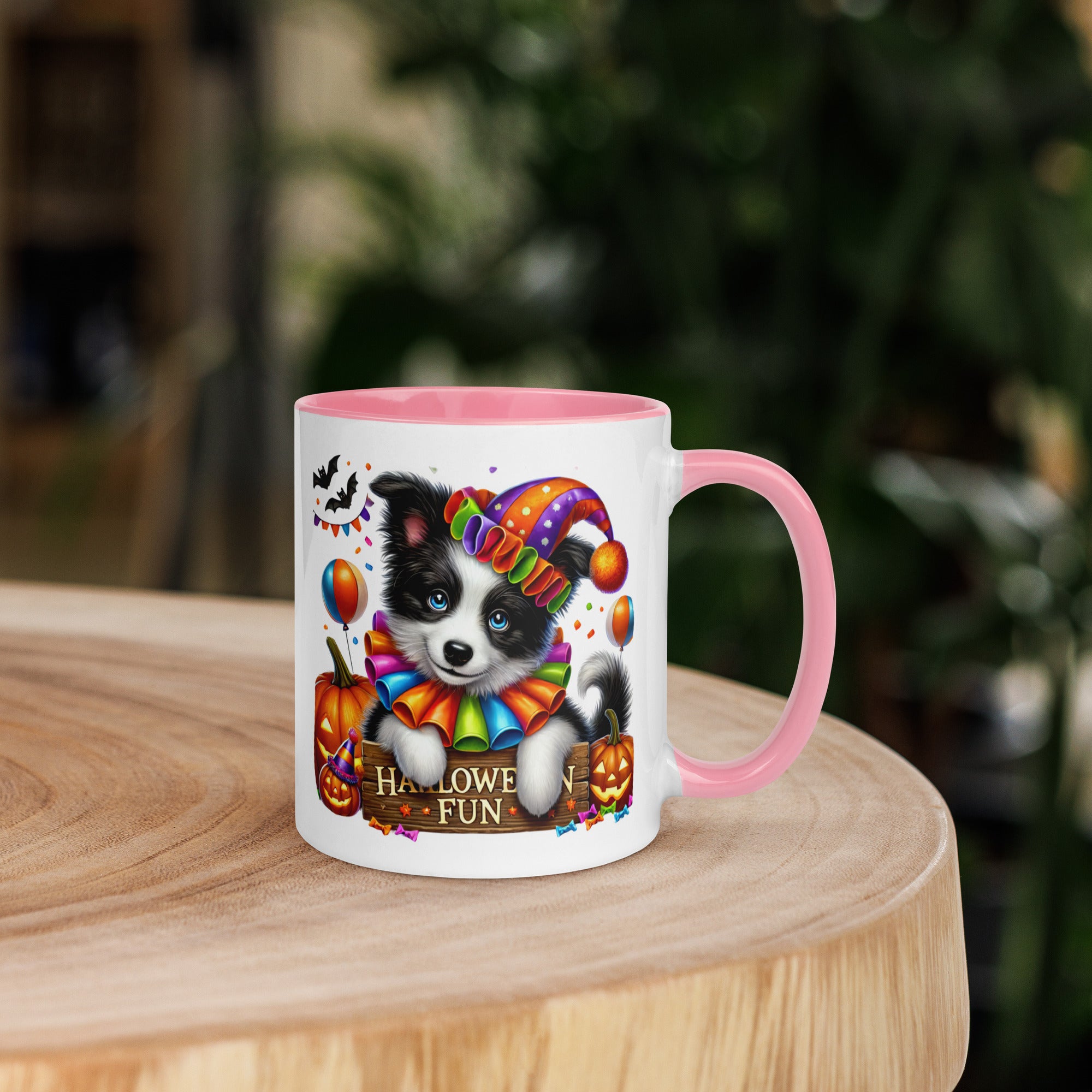 11oz Halloween Border Collie Mug #1