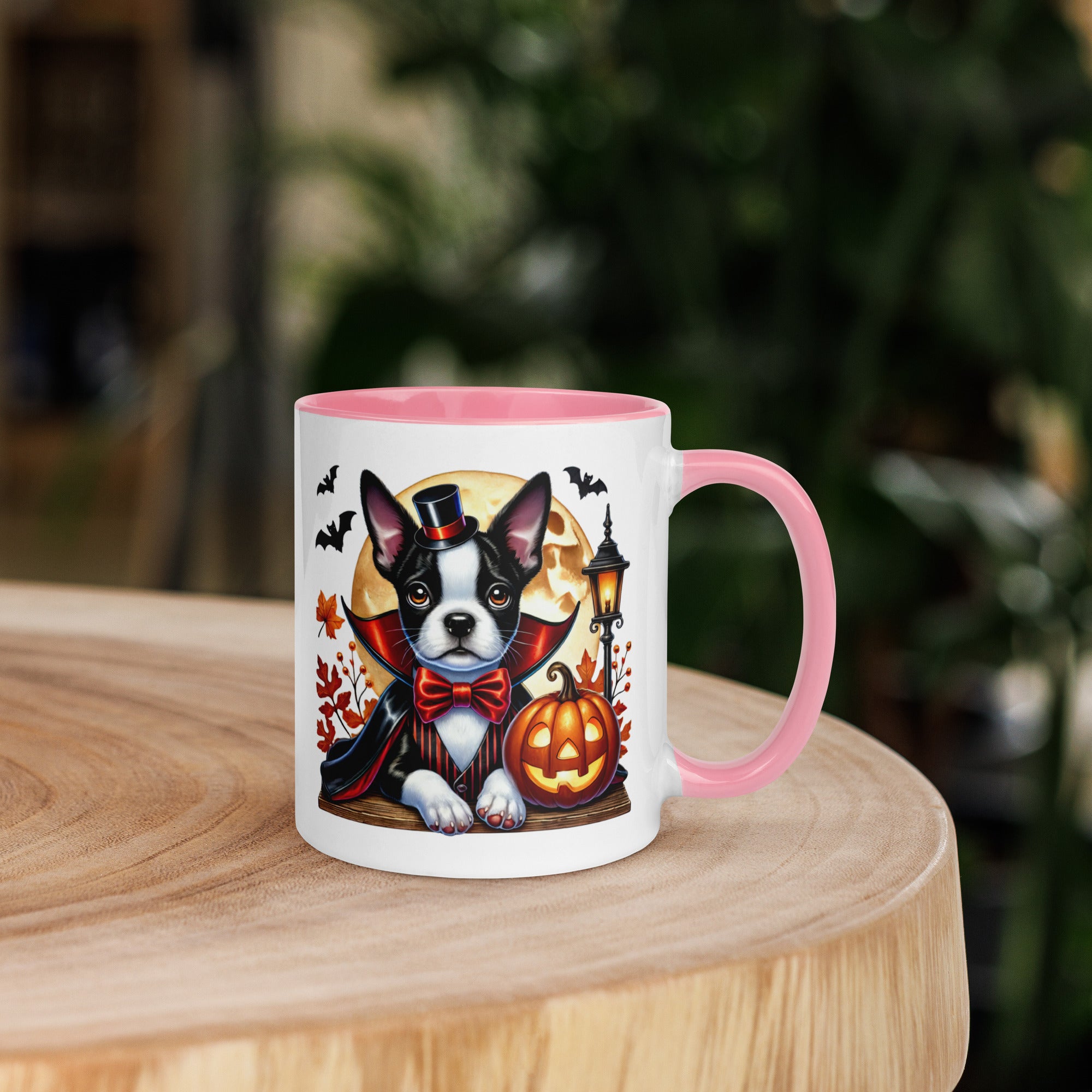 11oz Halloween French Bulldog Mug #1